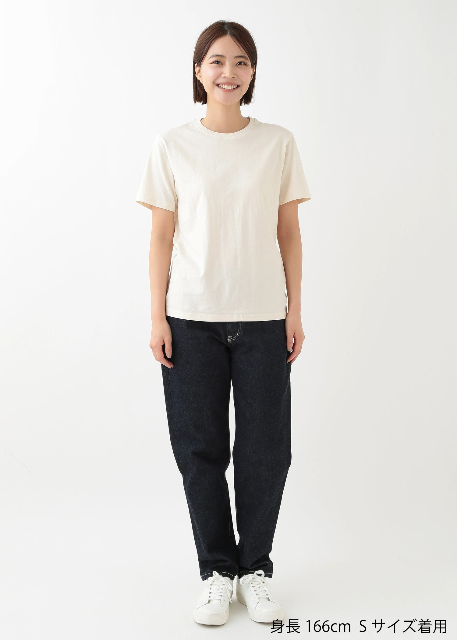 身長：166cm　着用サイズ：S