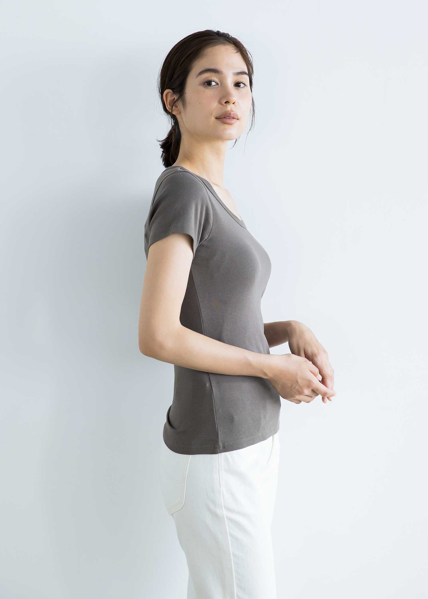 身長：167cm　着用サイズ：M