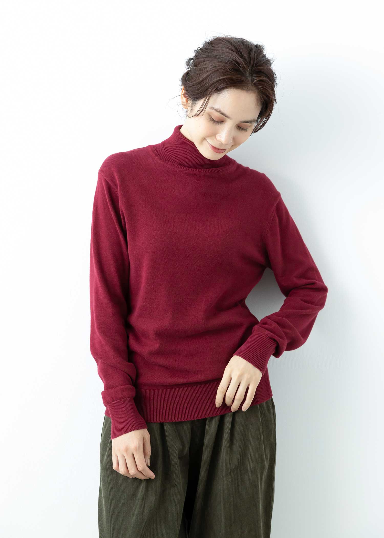 身長：167cm　着用サイズ：M