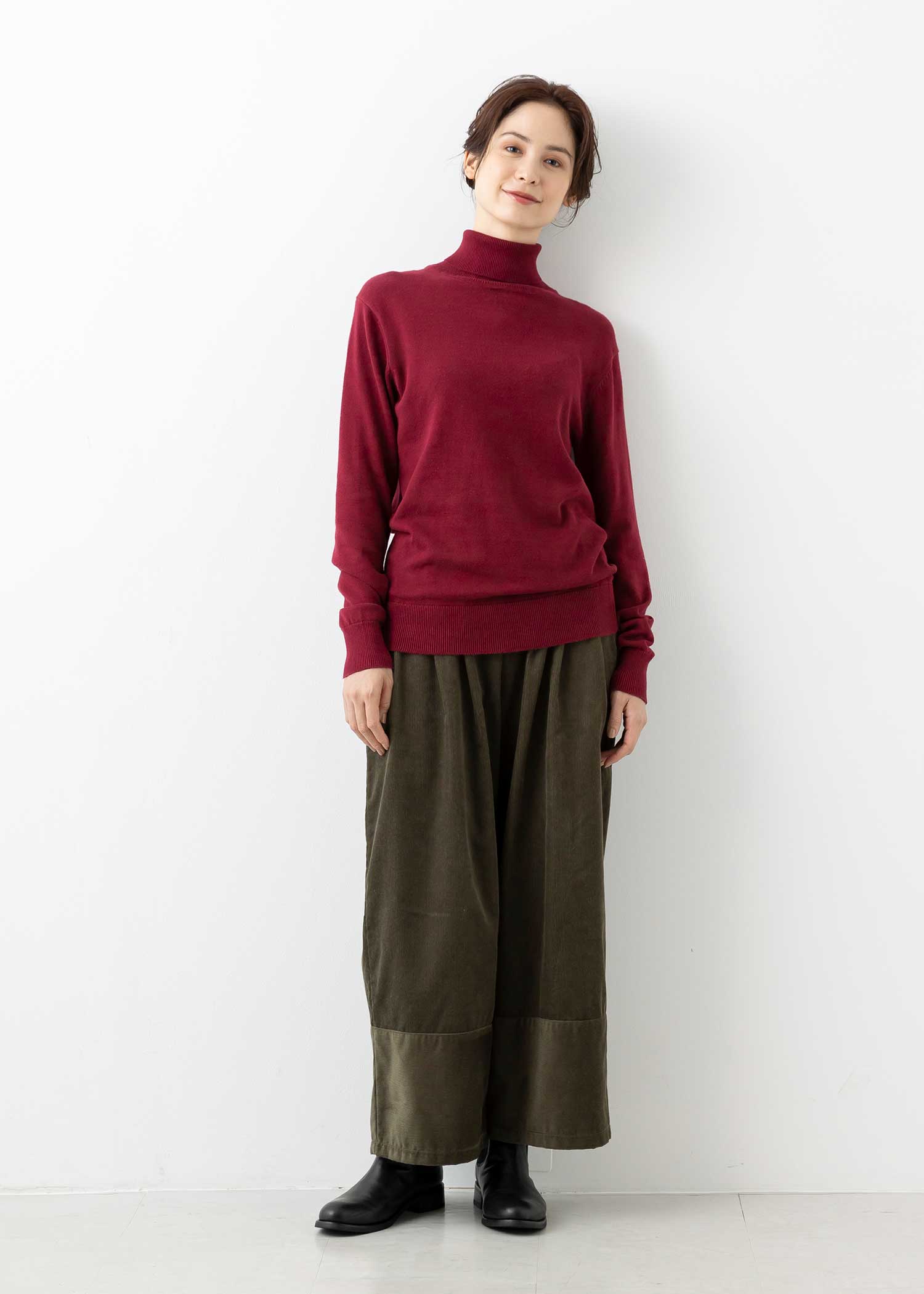身長：167cm　着用サイズ：M