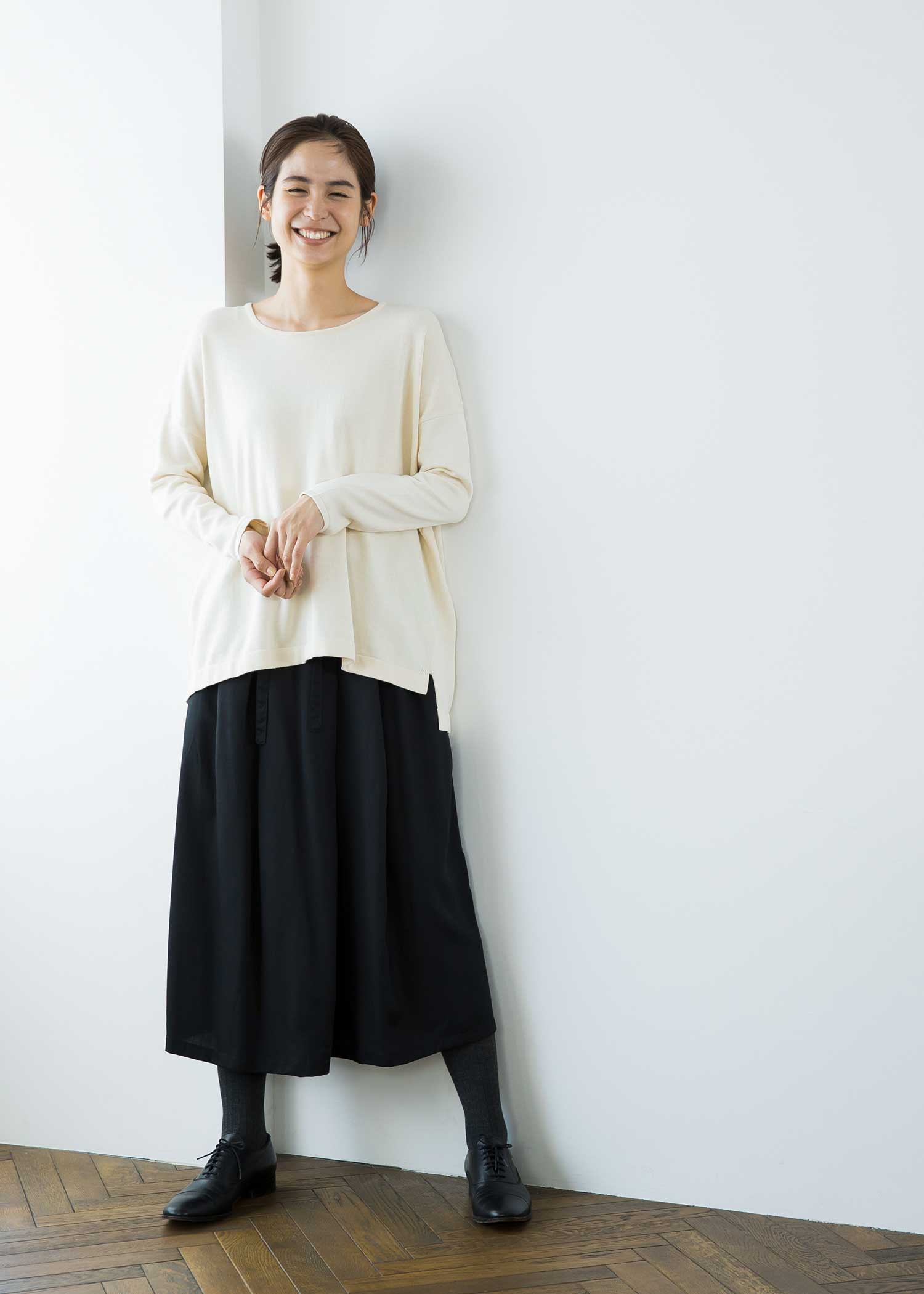 身長：167cm　着用サイズ：M