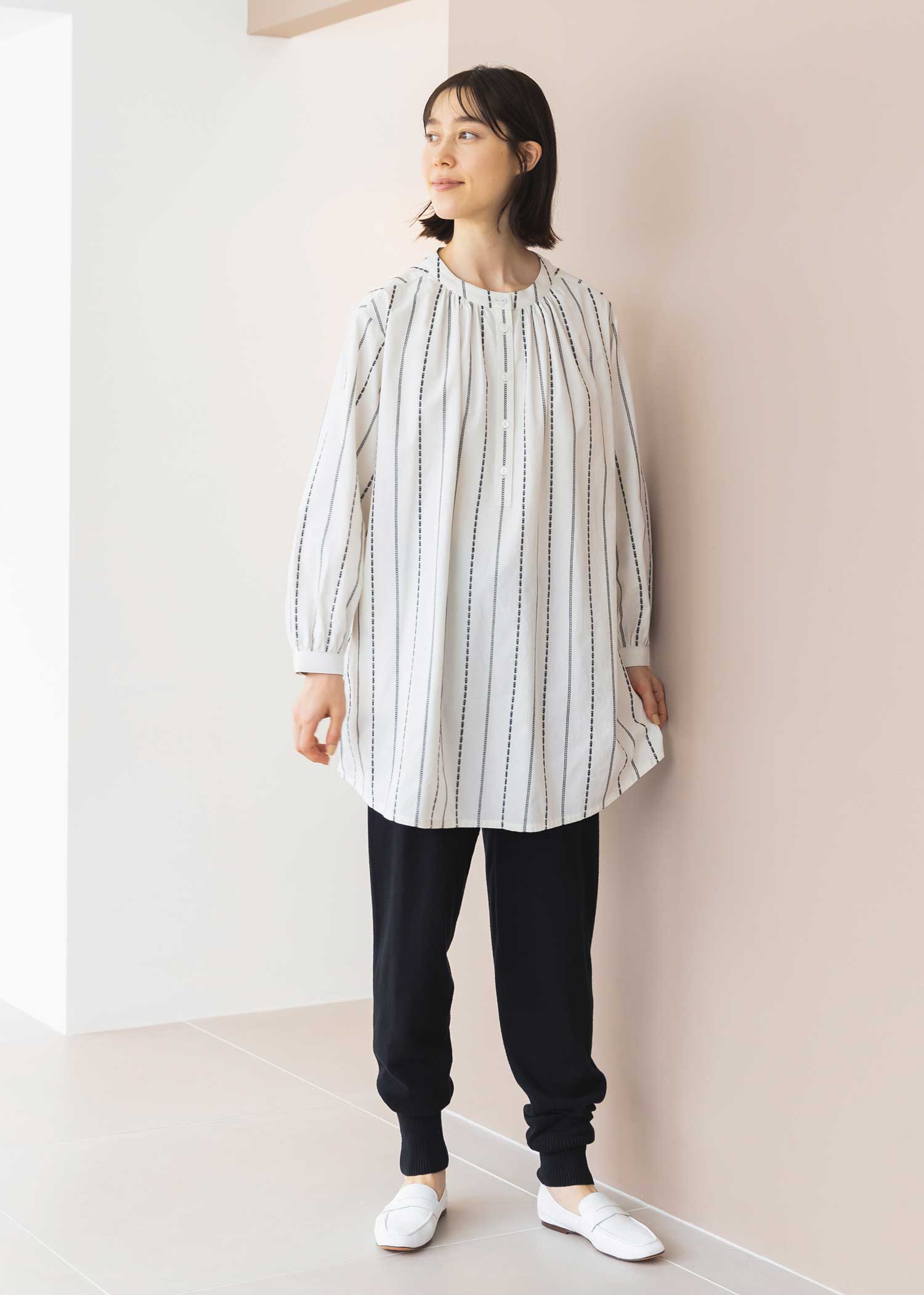 身長：170cm　着用サイズ：M