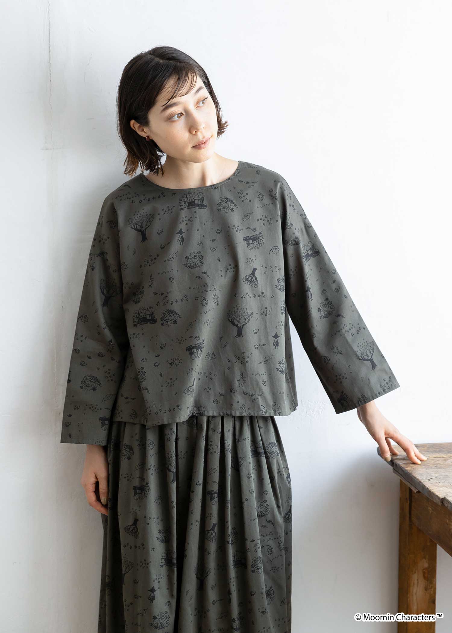 身長：170cm　着用サイズ：M