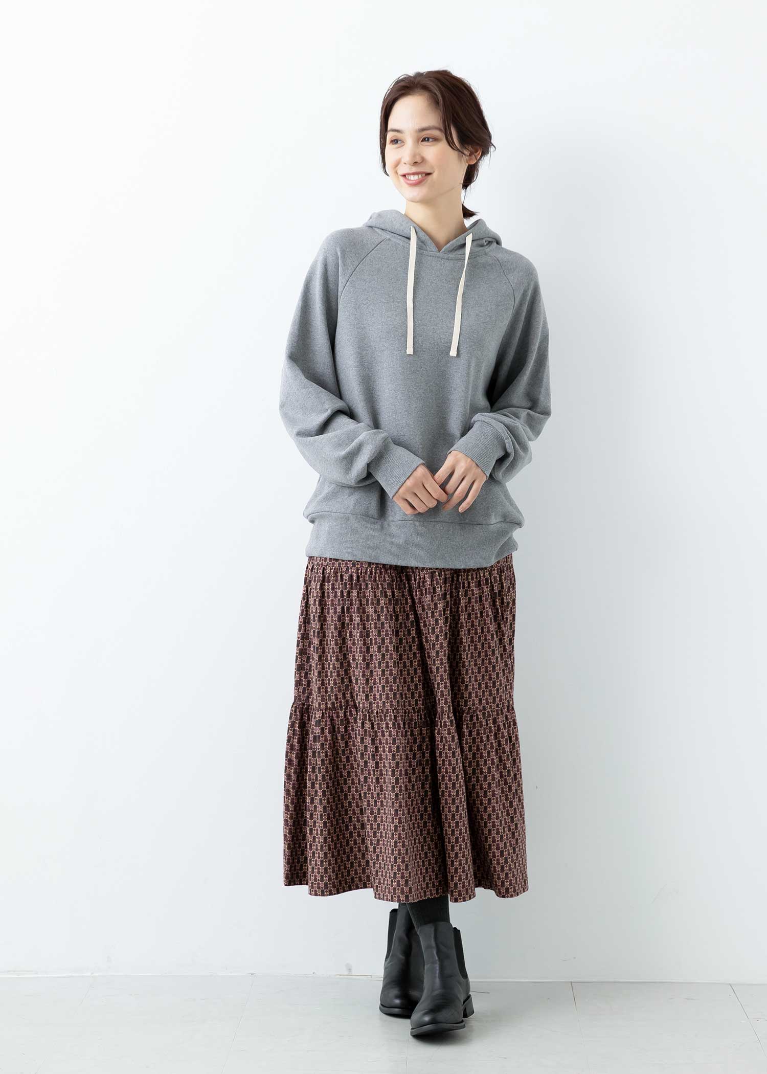身長：167cm　着用サイズ：M