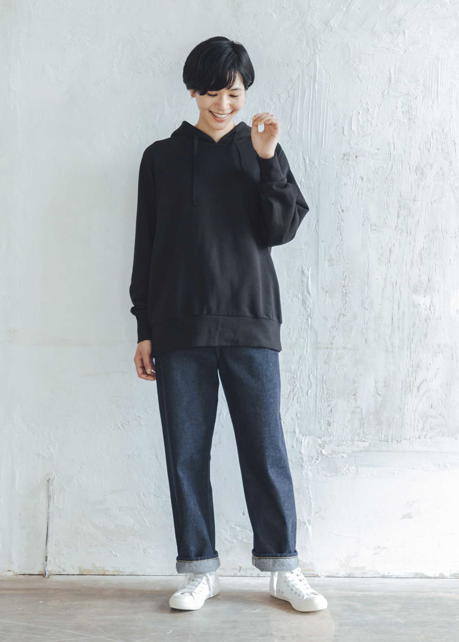 身長：169cm　着用サイズ：M