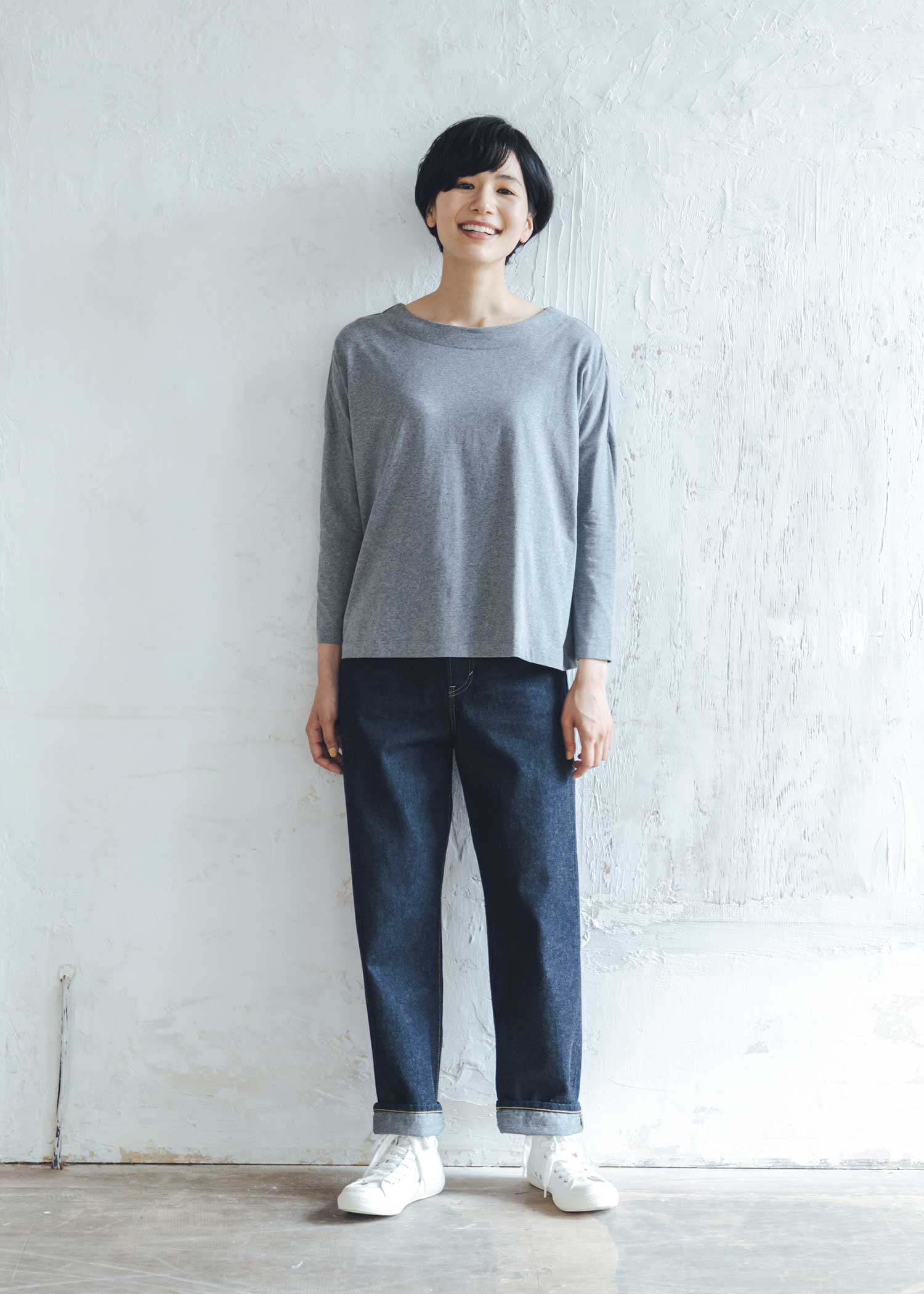 身長：169cm　着用サイズ：M