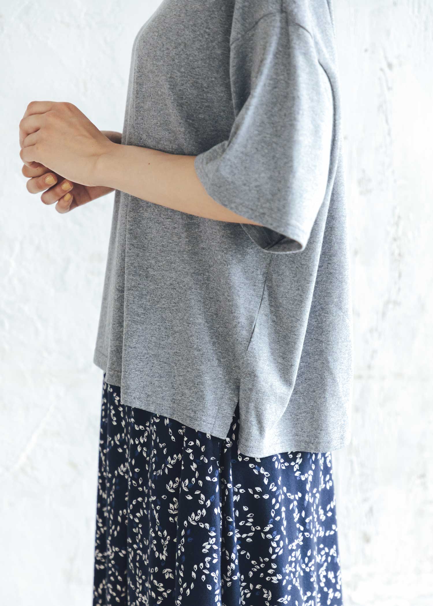 オーガニックコットンリラックスビッグＴシャツ