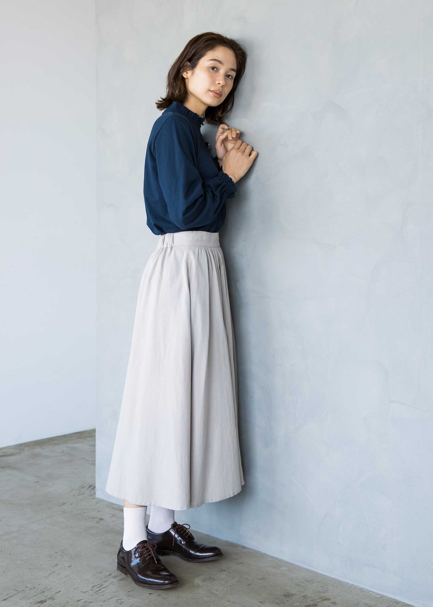 身長：167cm　着用サイズ：M