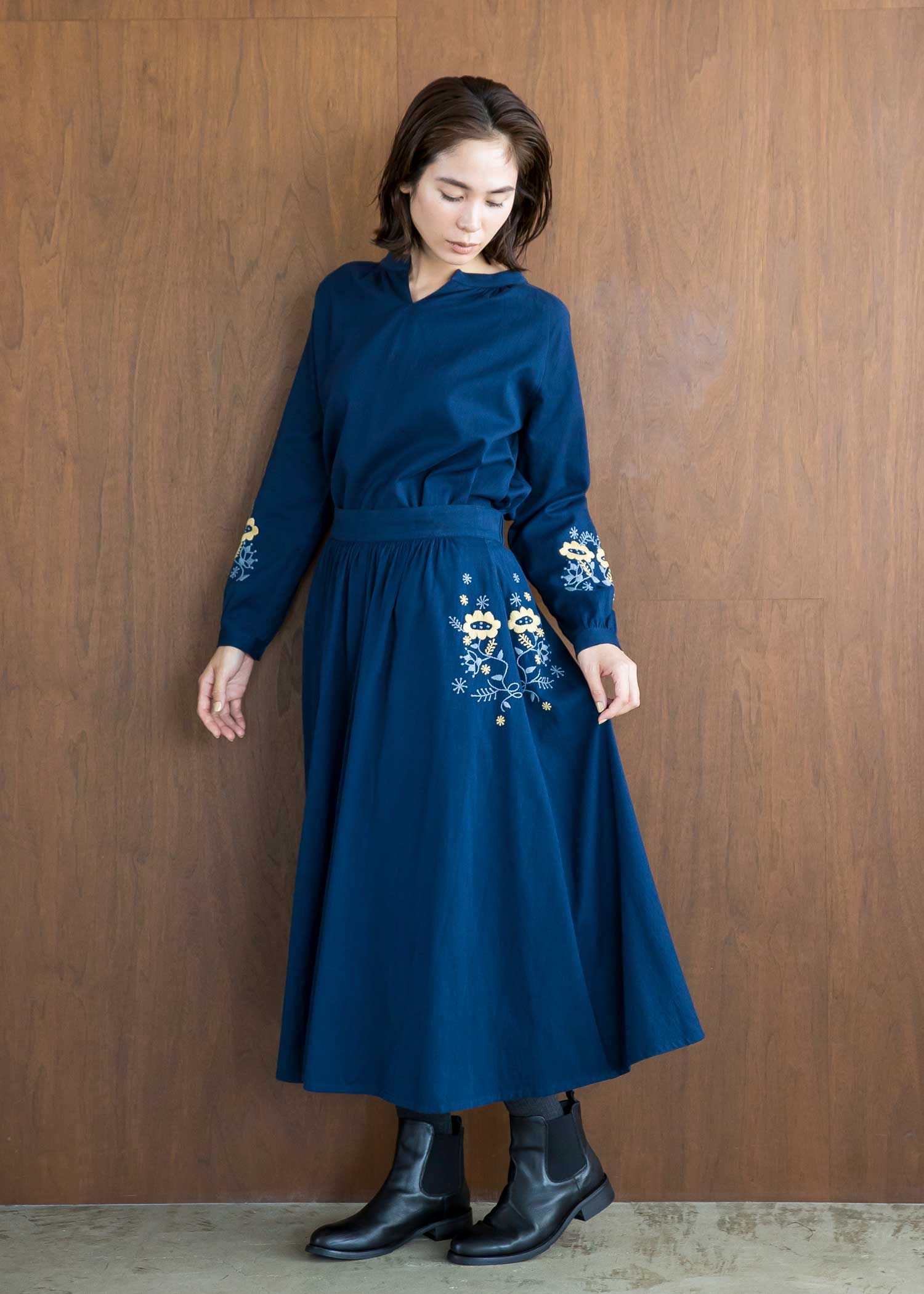 身長：167cm　着用サイズ：M