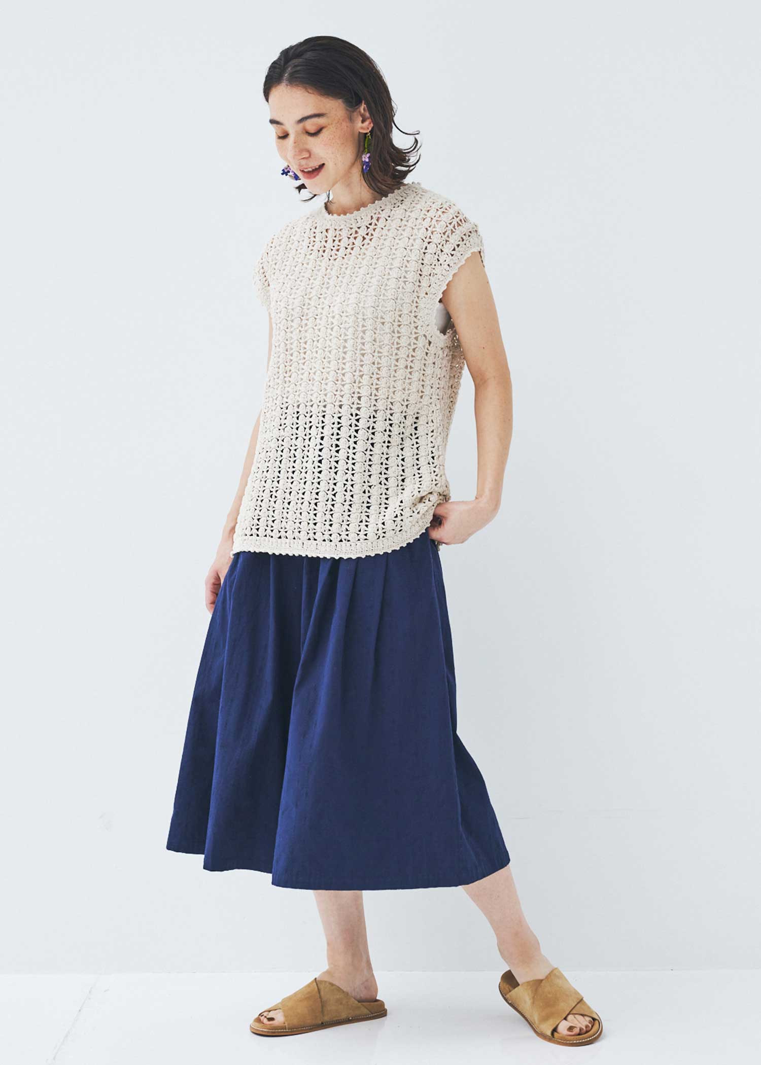 身長：168cm　着用サイズ：M