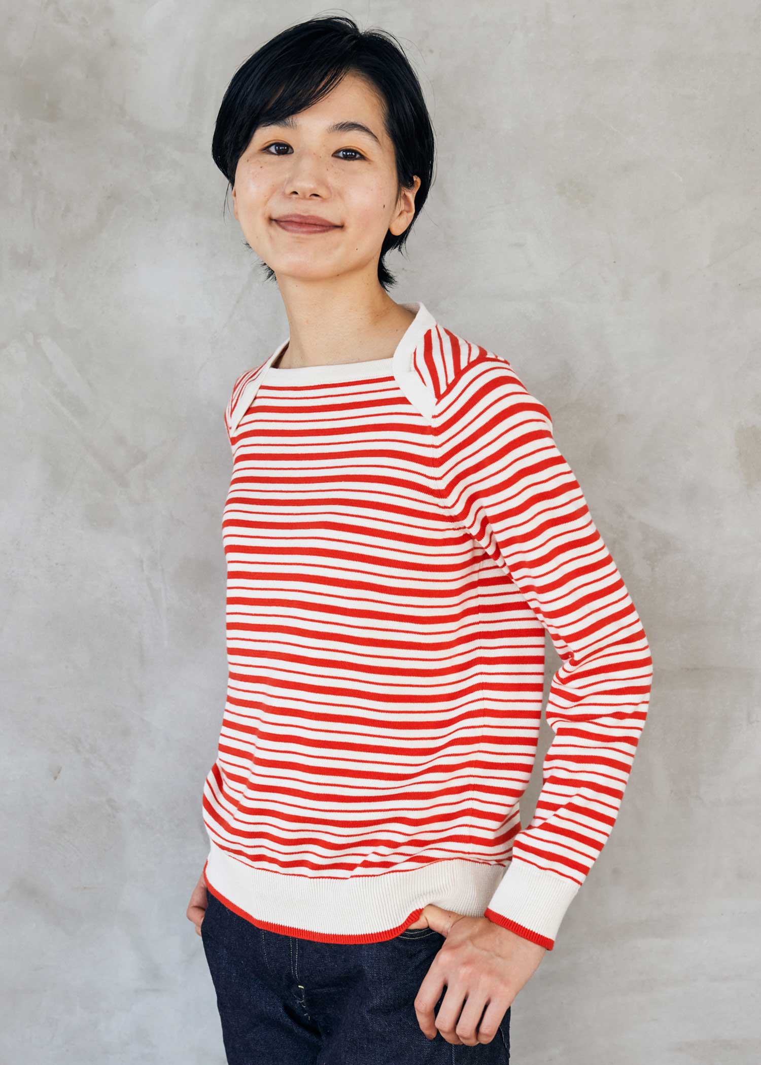 身長：169cm　着用サイズ：M