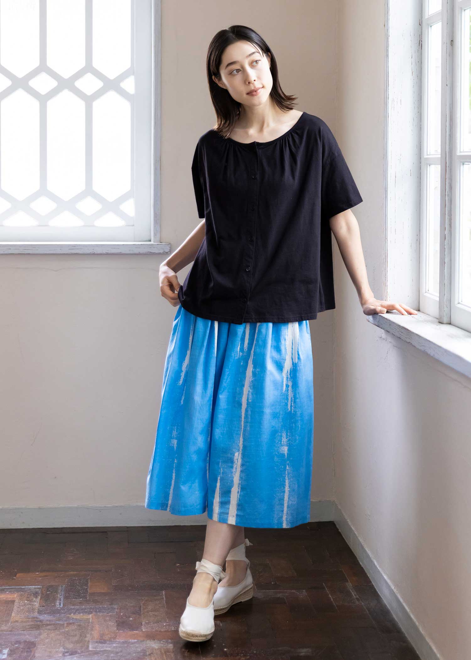 身長：170cm　着用サイズ：M