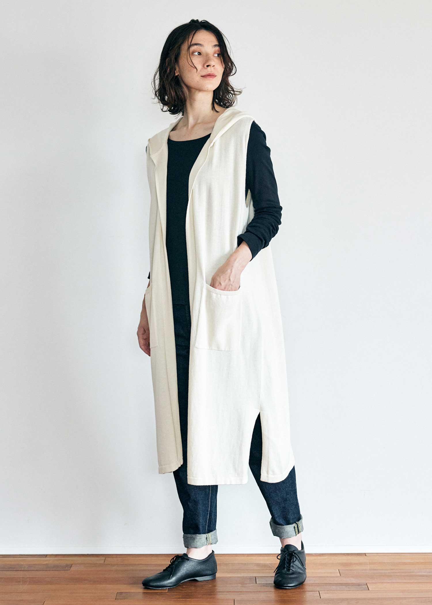 身長：168cm　着用サイズ：M