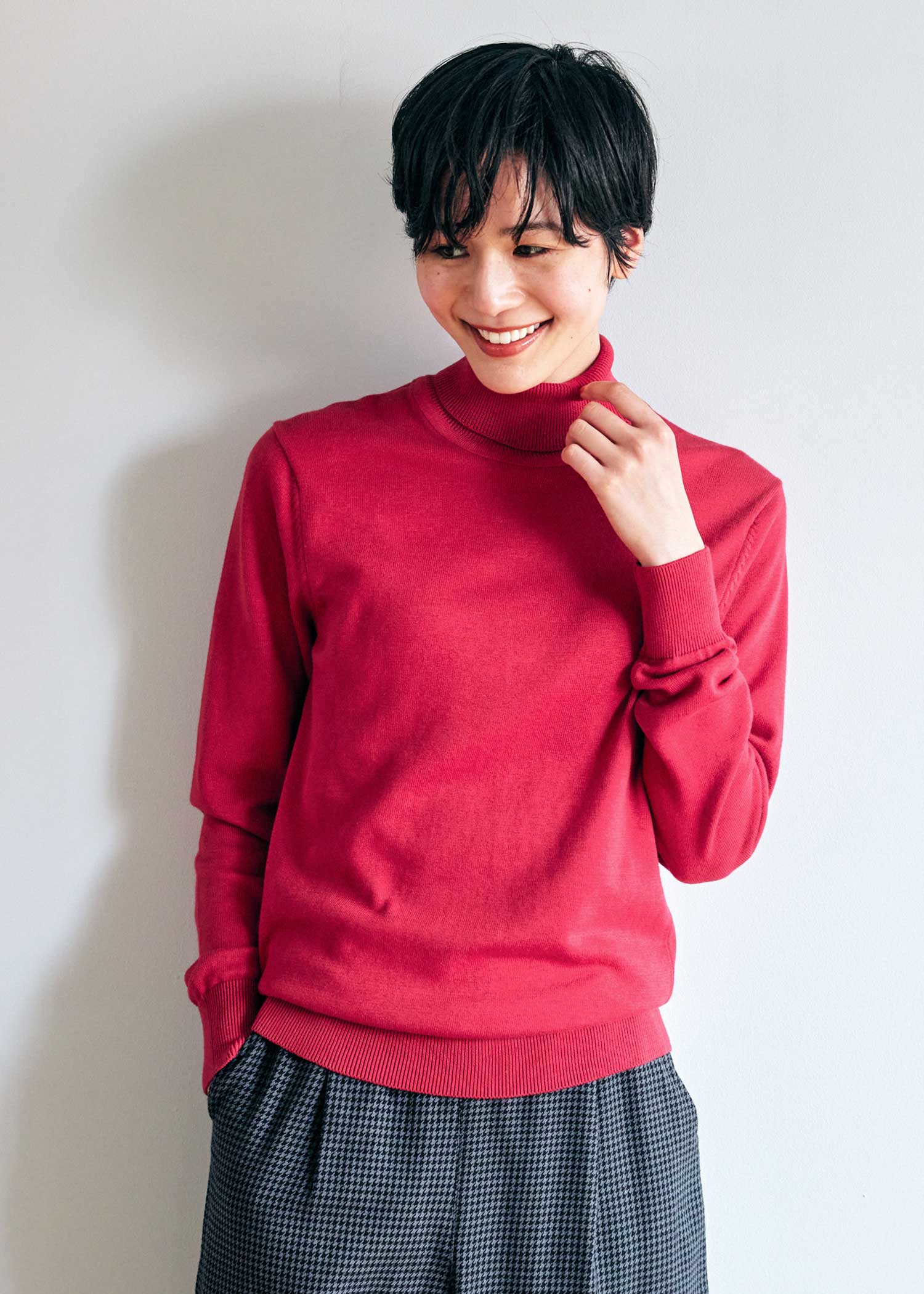 身長：167cm　着用サイズ：M