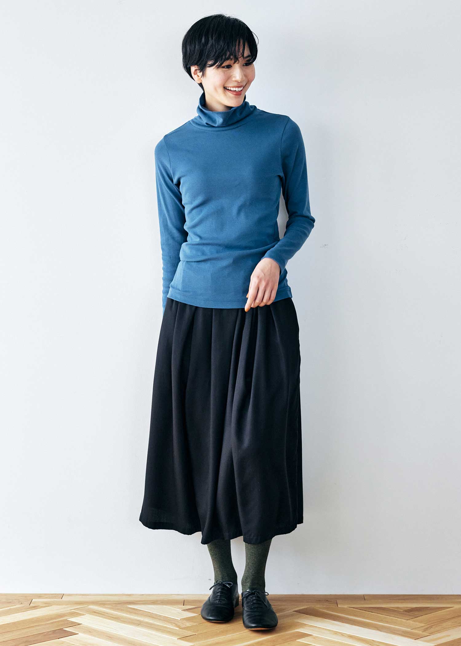 身長：167cm　着用サイズ：M
