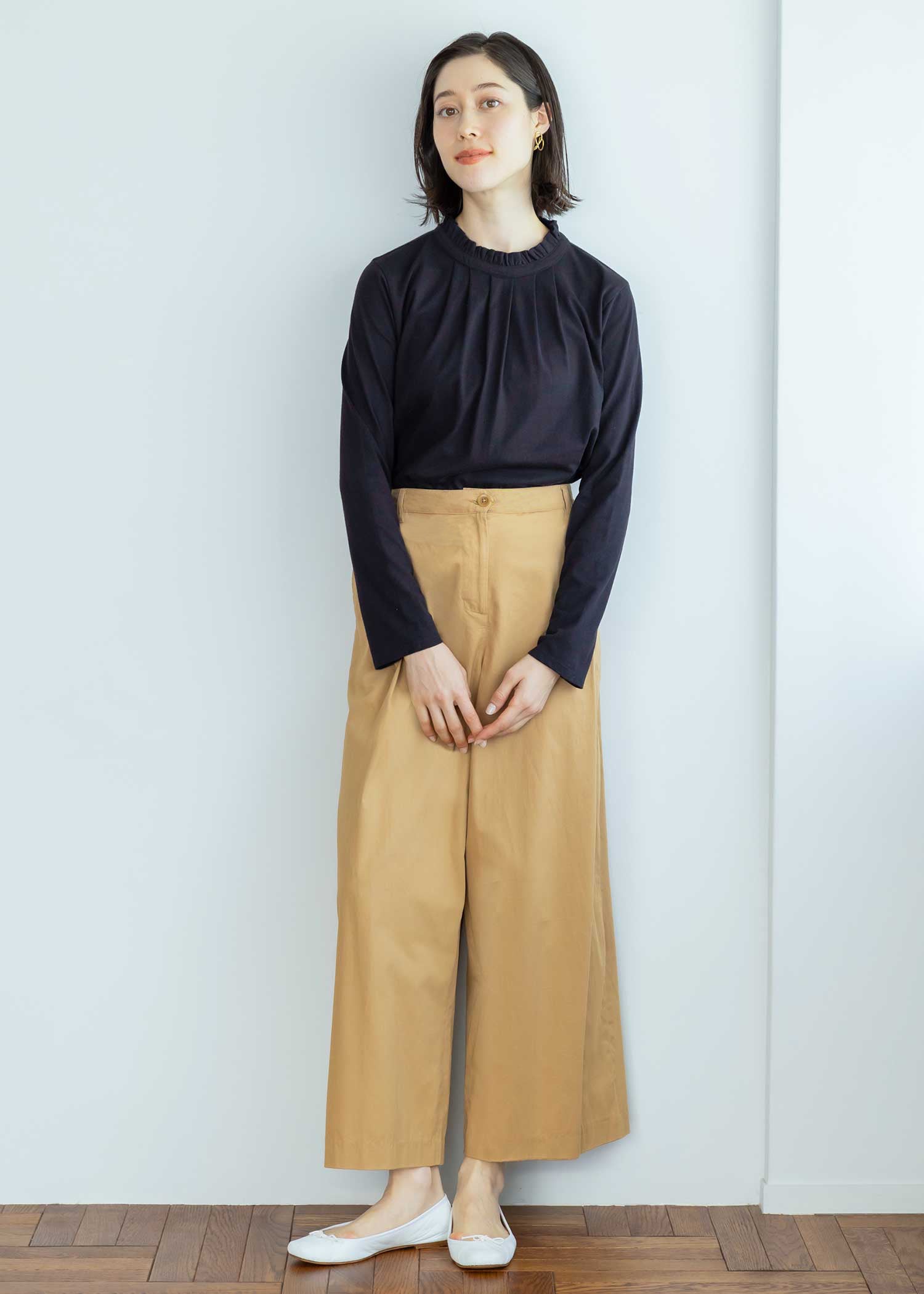 身長：170cm　着用サイズ：M
