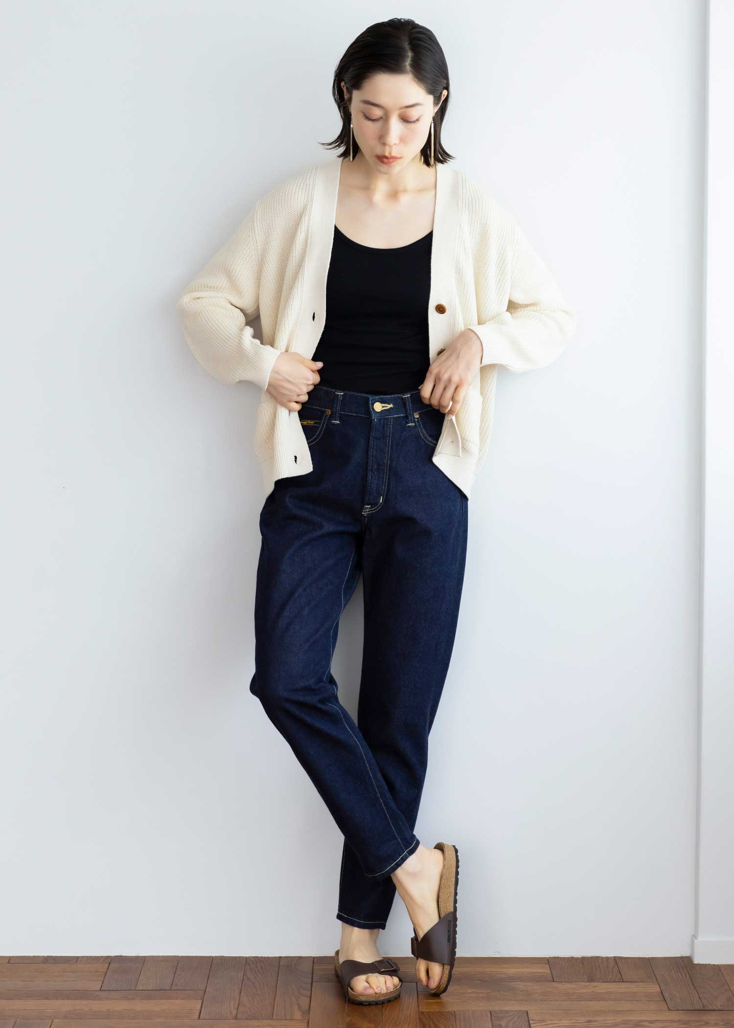 身長：170cm　着用サイズ：M
