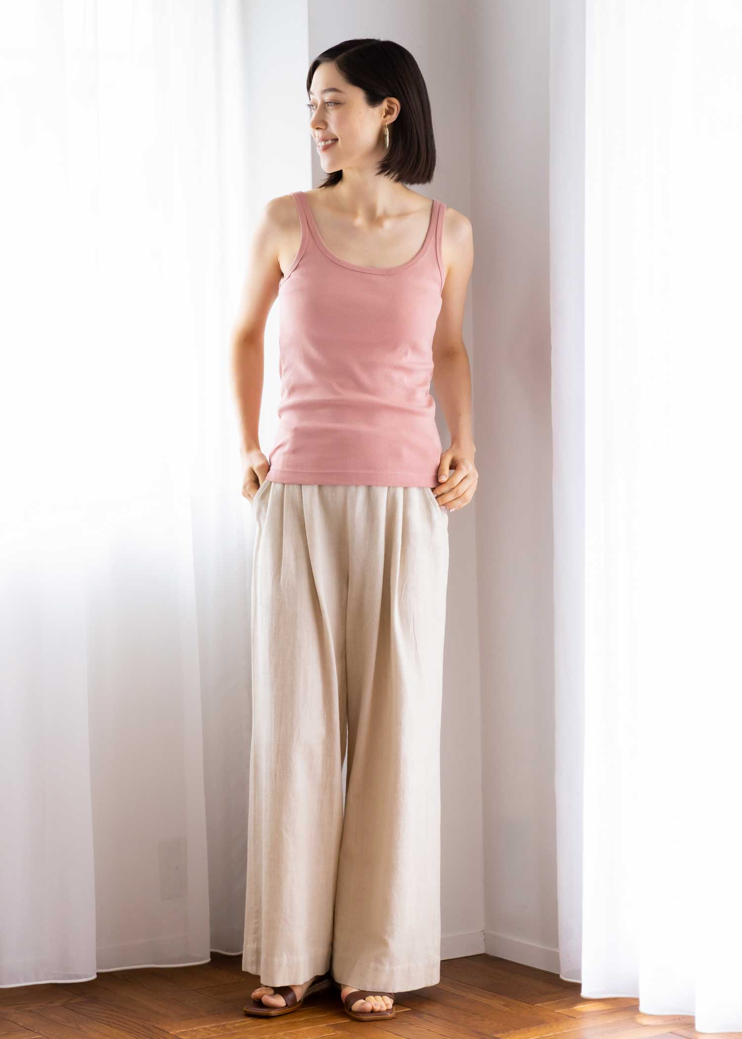 身長：167cm　着用サイズ：M