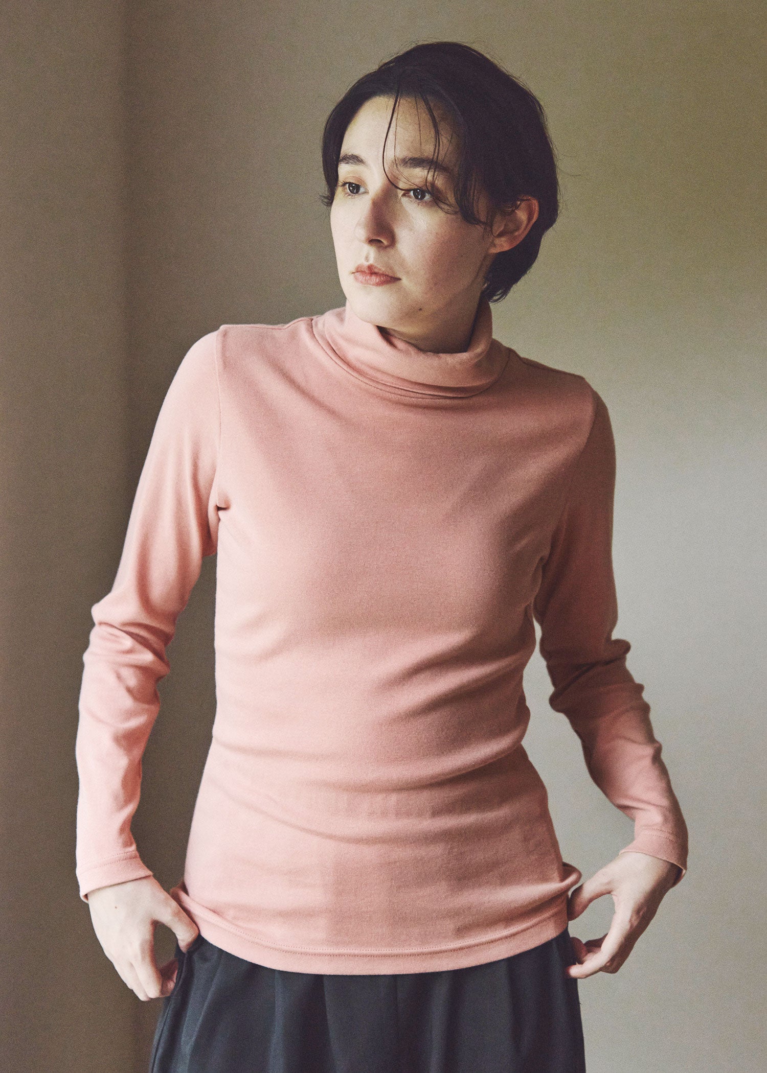 身長：170cm　着用サイズ：M