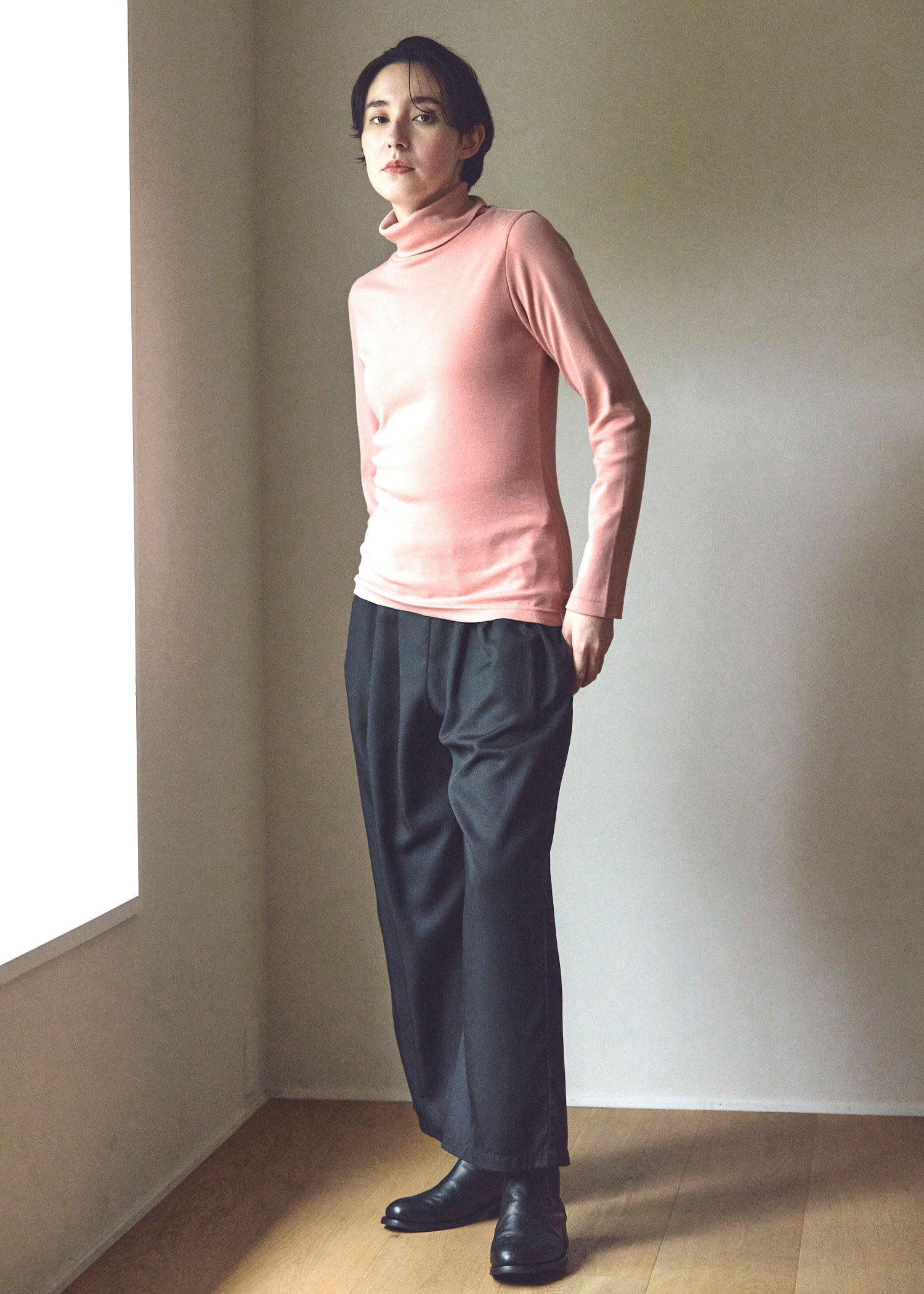 身長：170cm　着用サイズ：M
