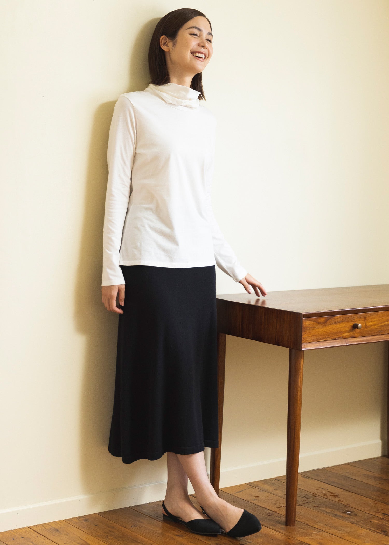 身長：167cm　着用サイズ：M