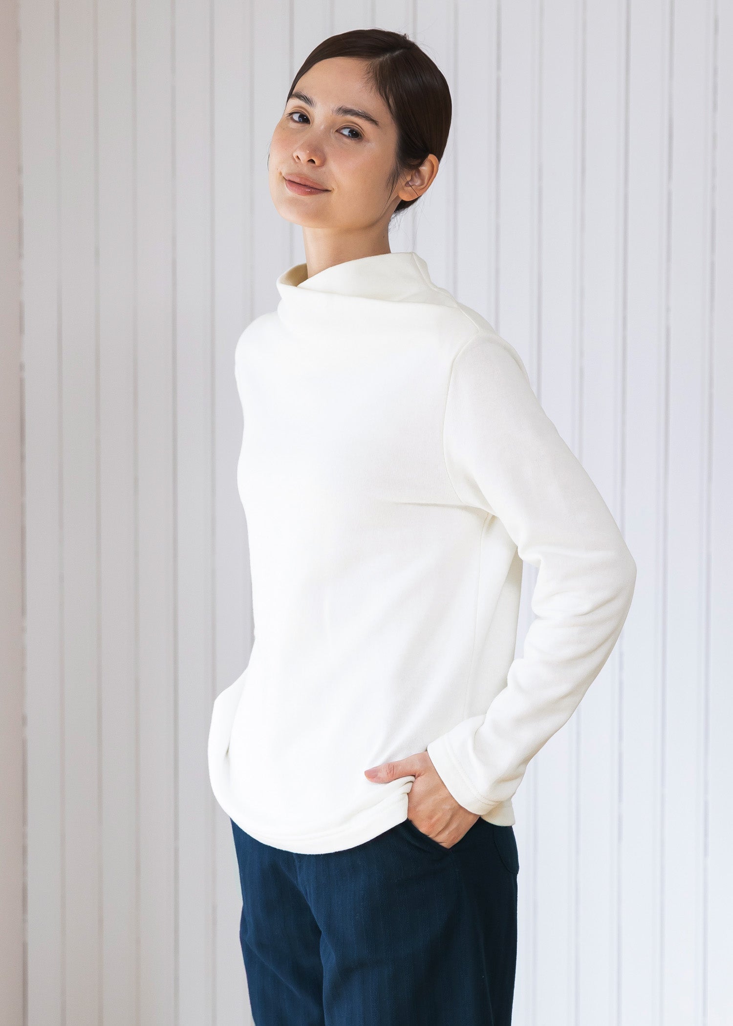 身長：167cm　着用サイズ：M