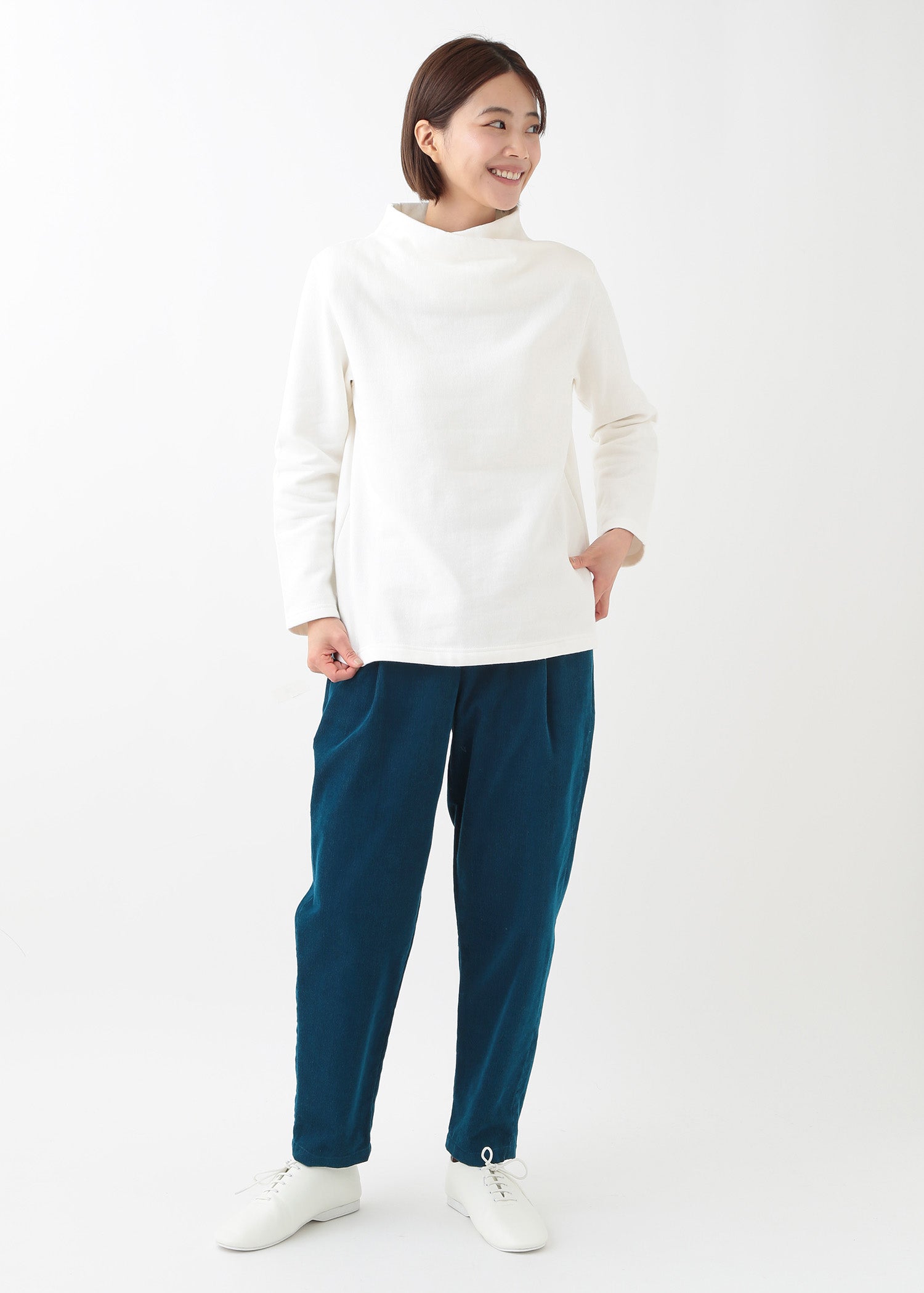 身長：166cm　着用サイズ：M