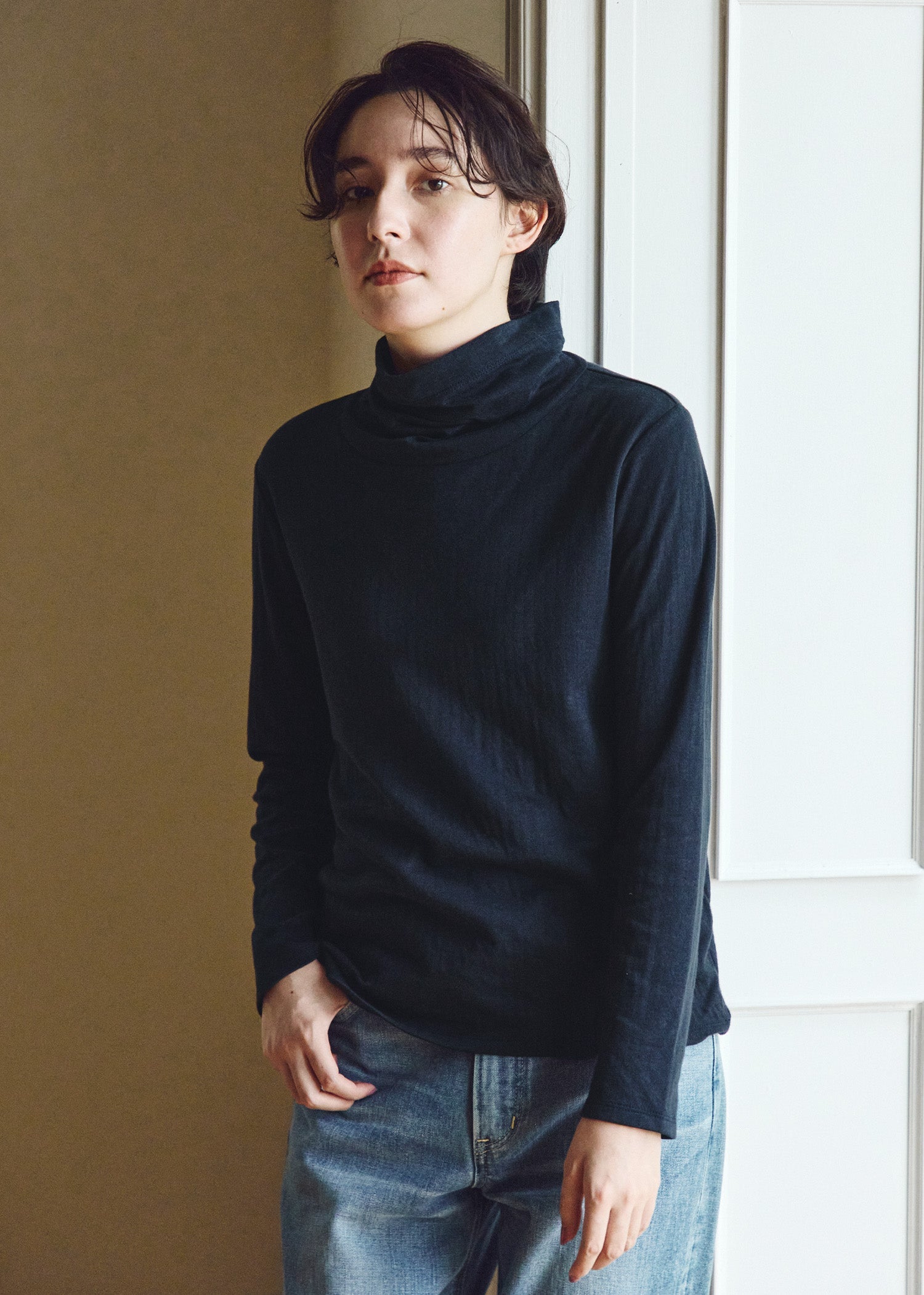 身長：170cm　着用サイズ：M