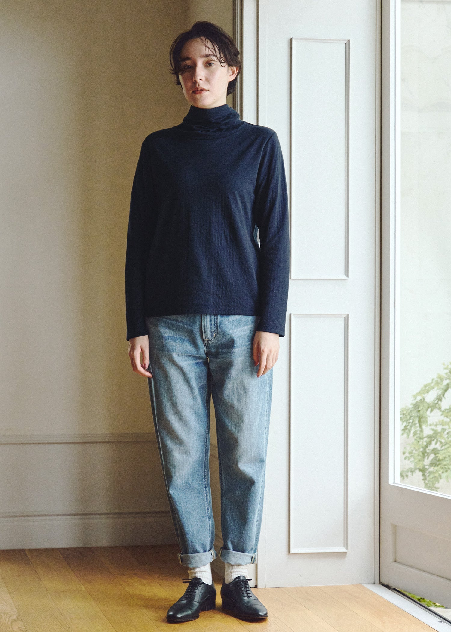 身長：170cm　着用サイズ：M