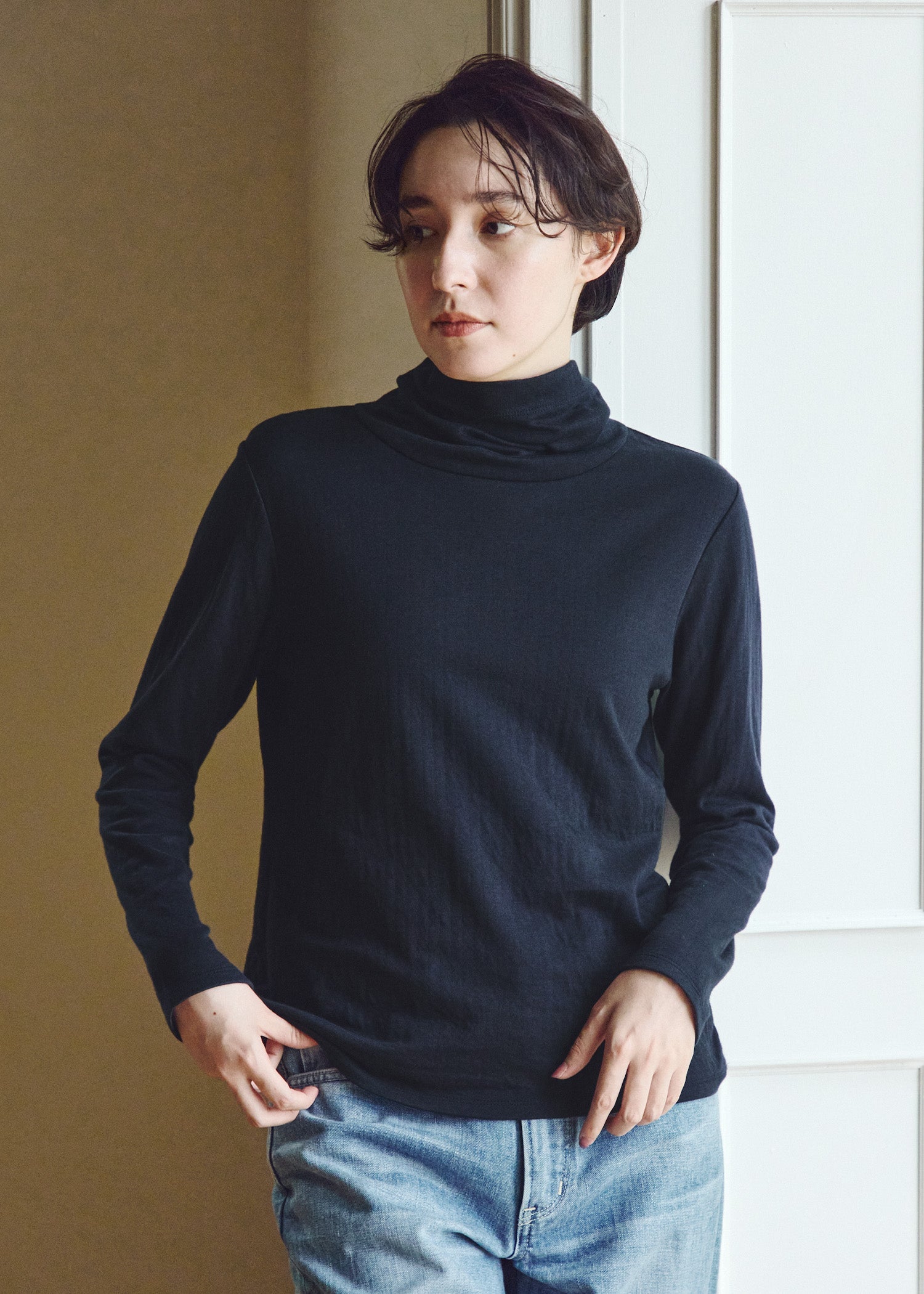 身長：170cm　着用サイズ：M