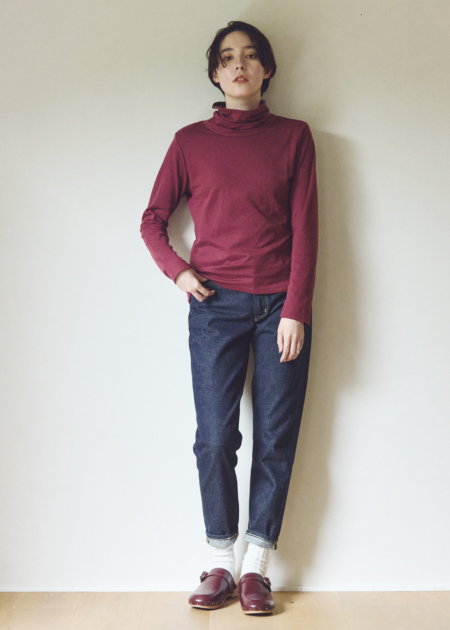 身長：170cm　着用サイズ：M
