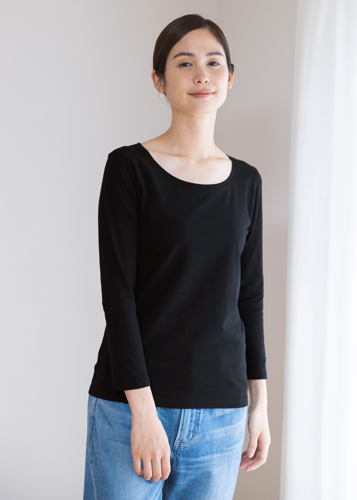 身長：167cm　着用サイズ：M