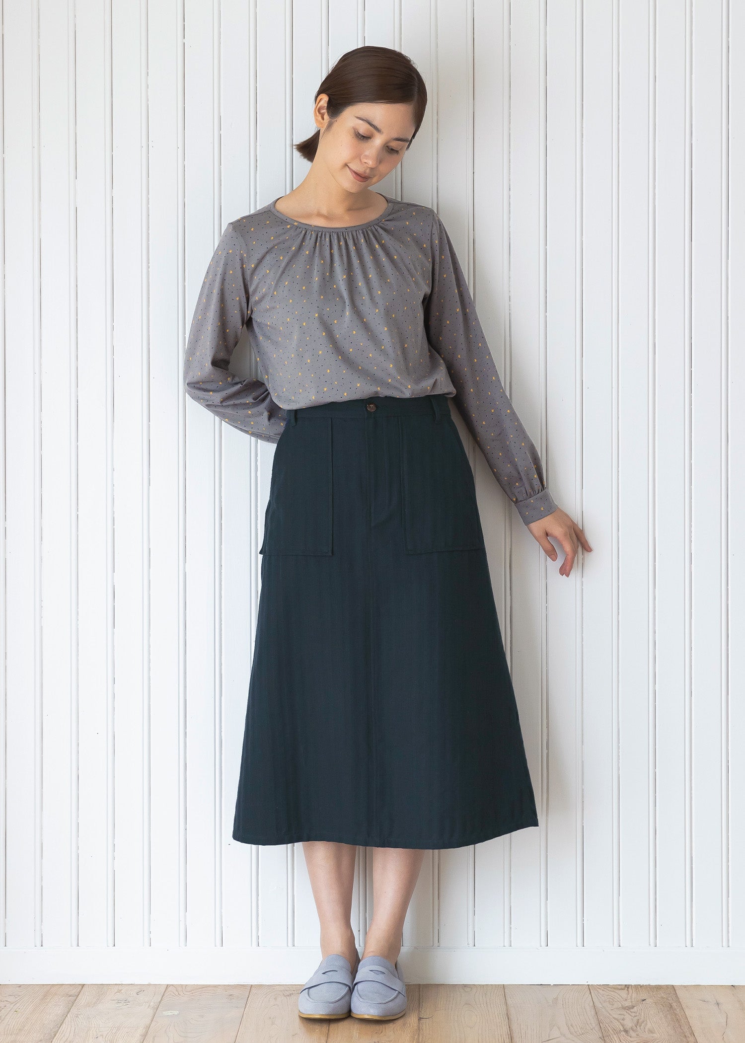身長：167cm　着用サイズ：M