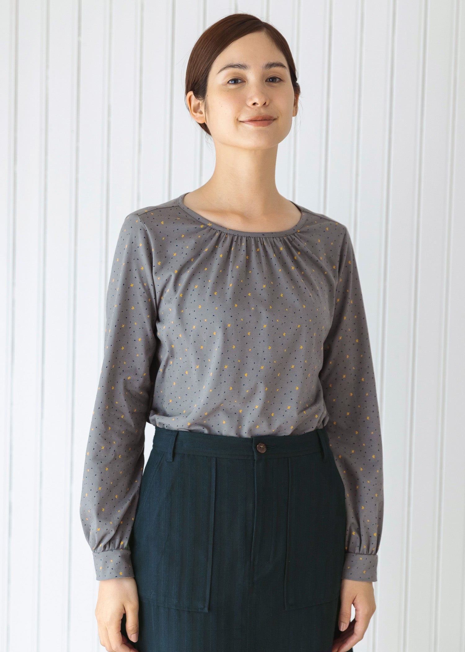 身長：167cm　着用サイズ：M