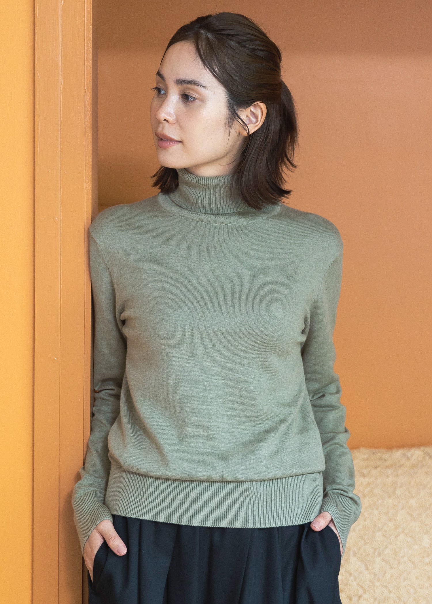 身長：167cm　着用サイズ：M