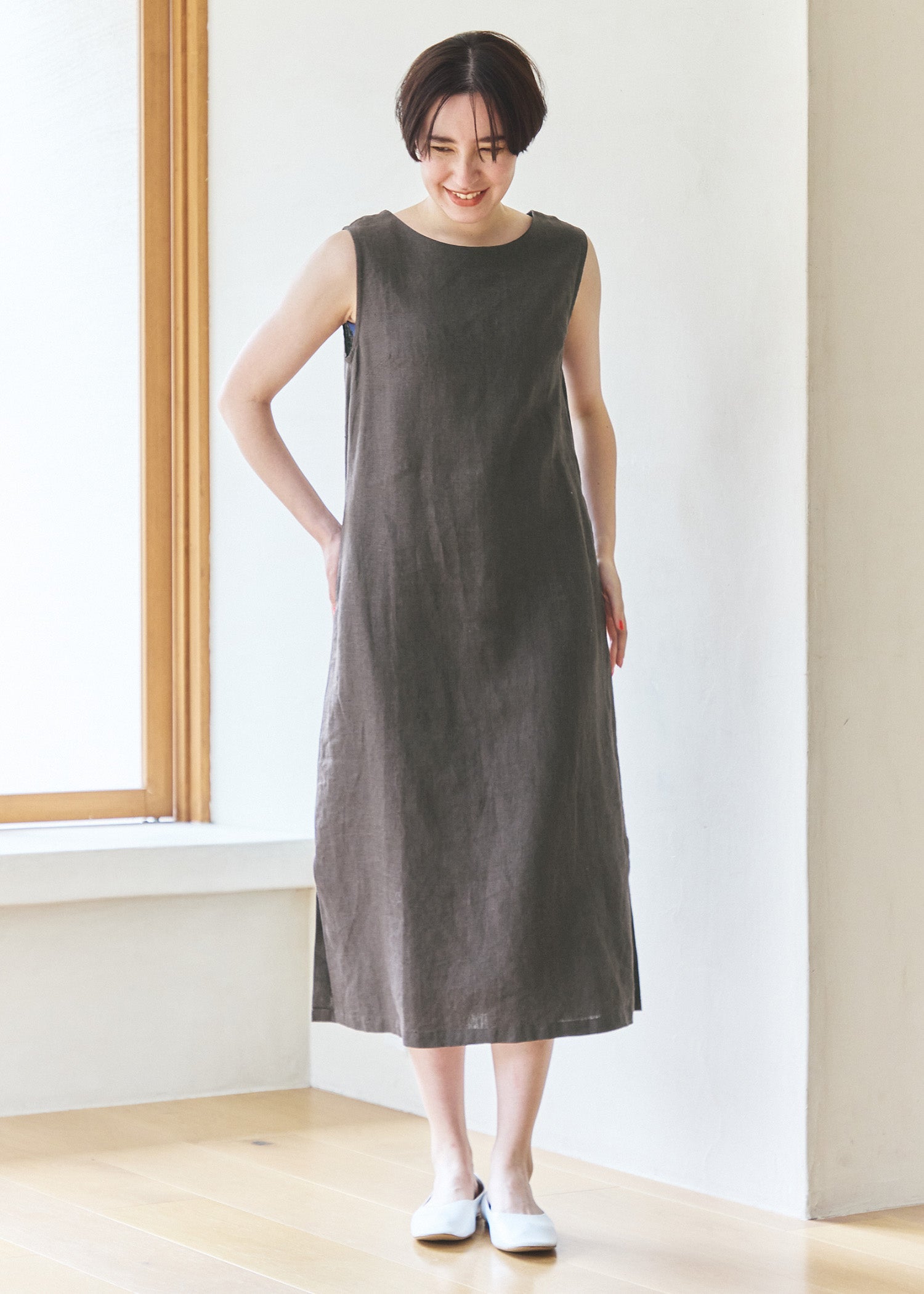 身長：170cm　着用サイズ：M