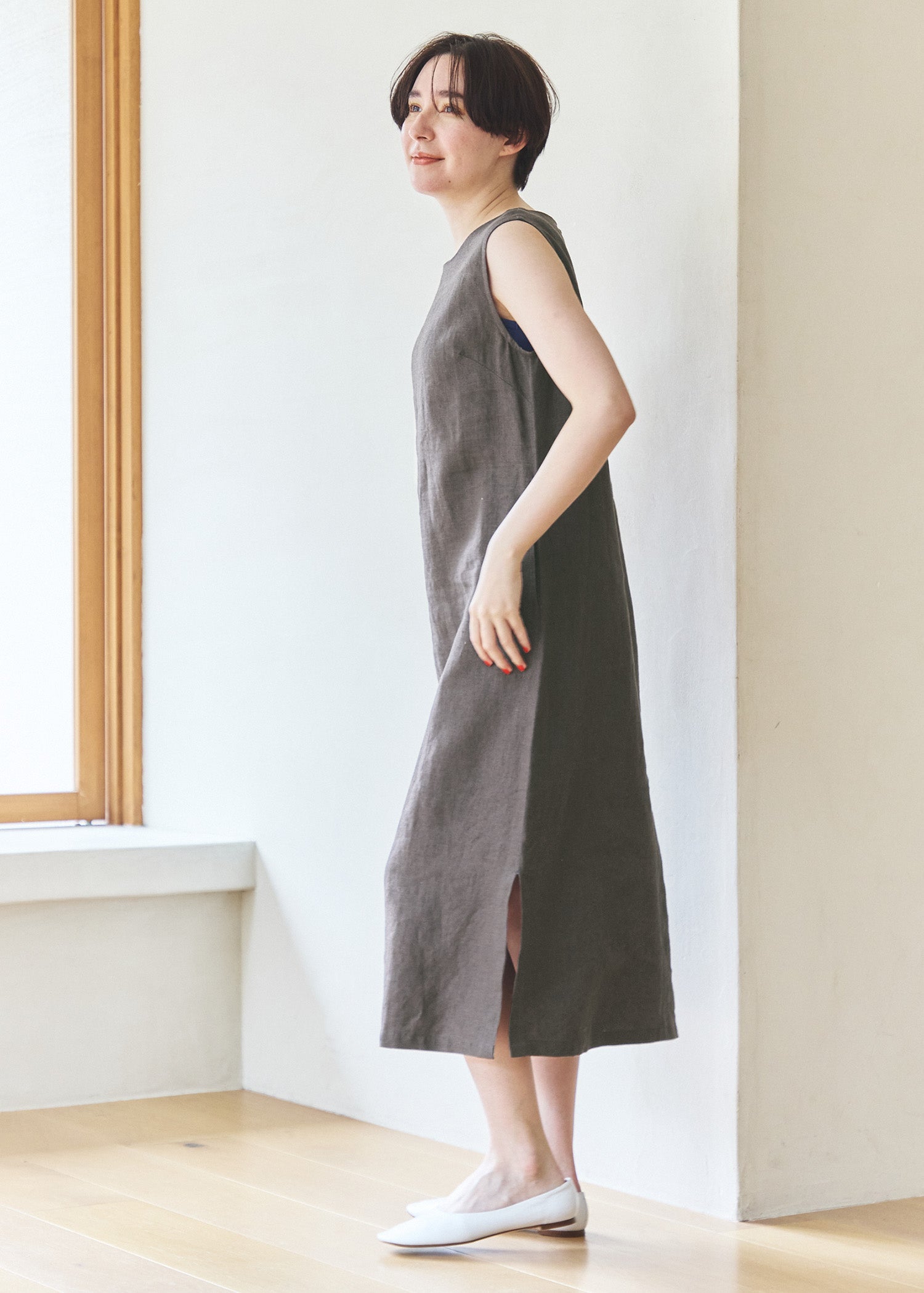 身長：170cm　着用サイズ：M