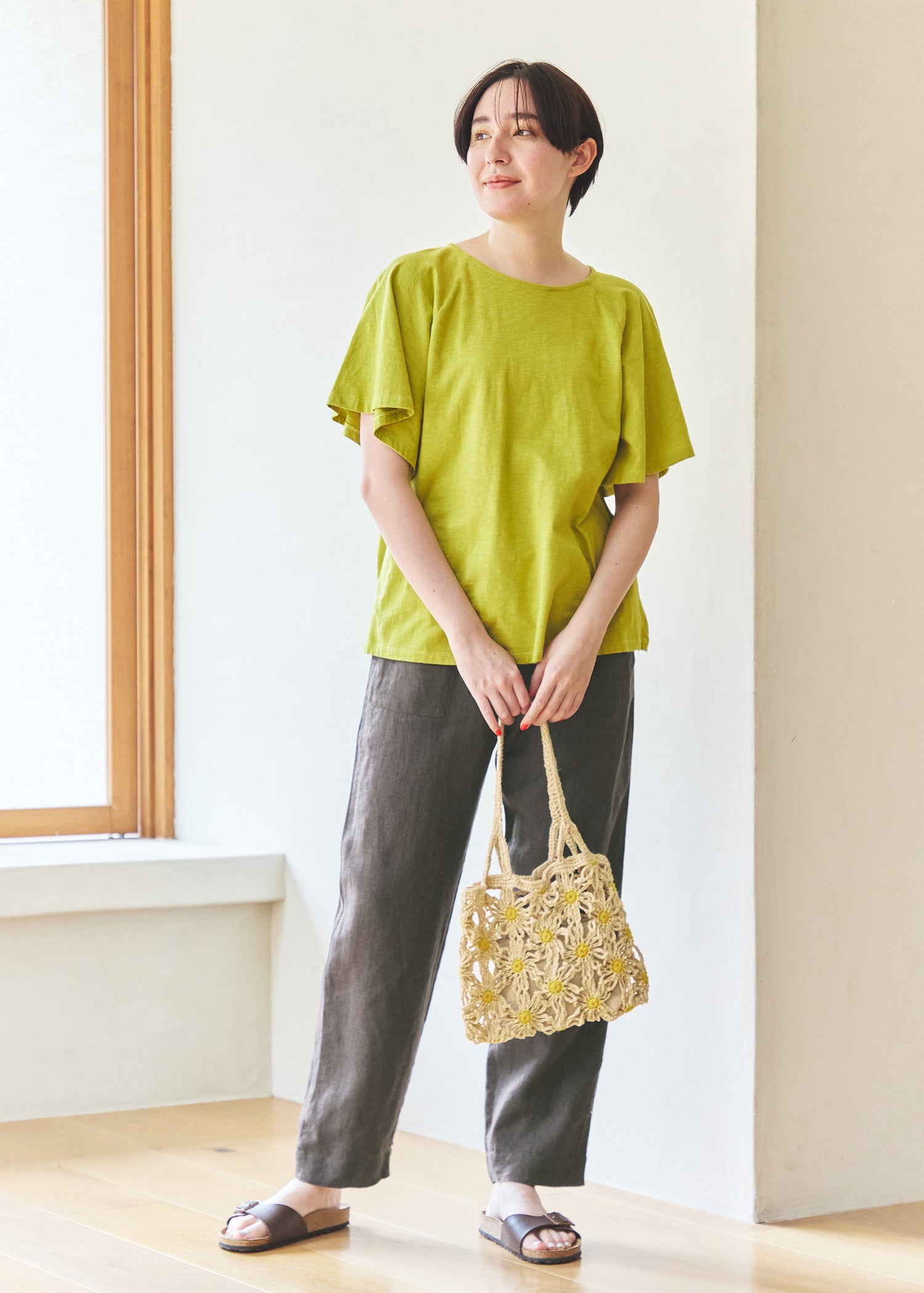 身長：170cm　着用サイズ：M