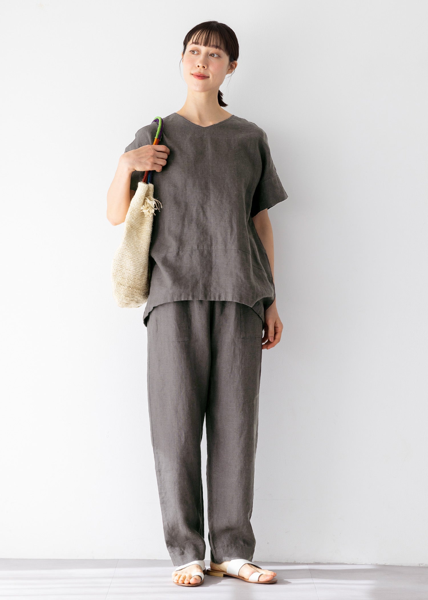 身長：170cm　着用サイズ：M