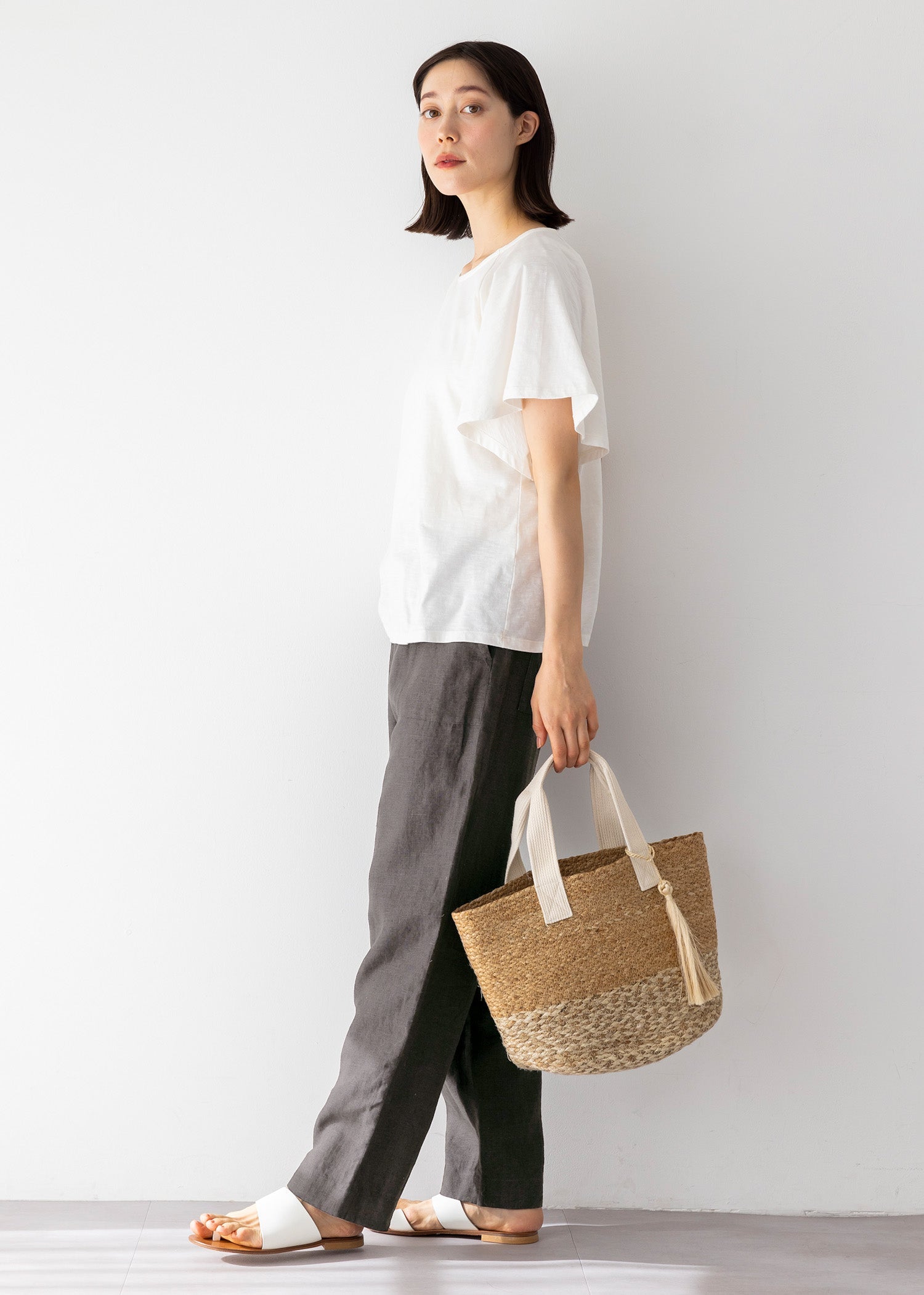 身長：170cm　着用サイズ：M
