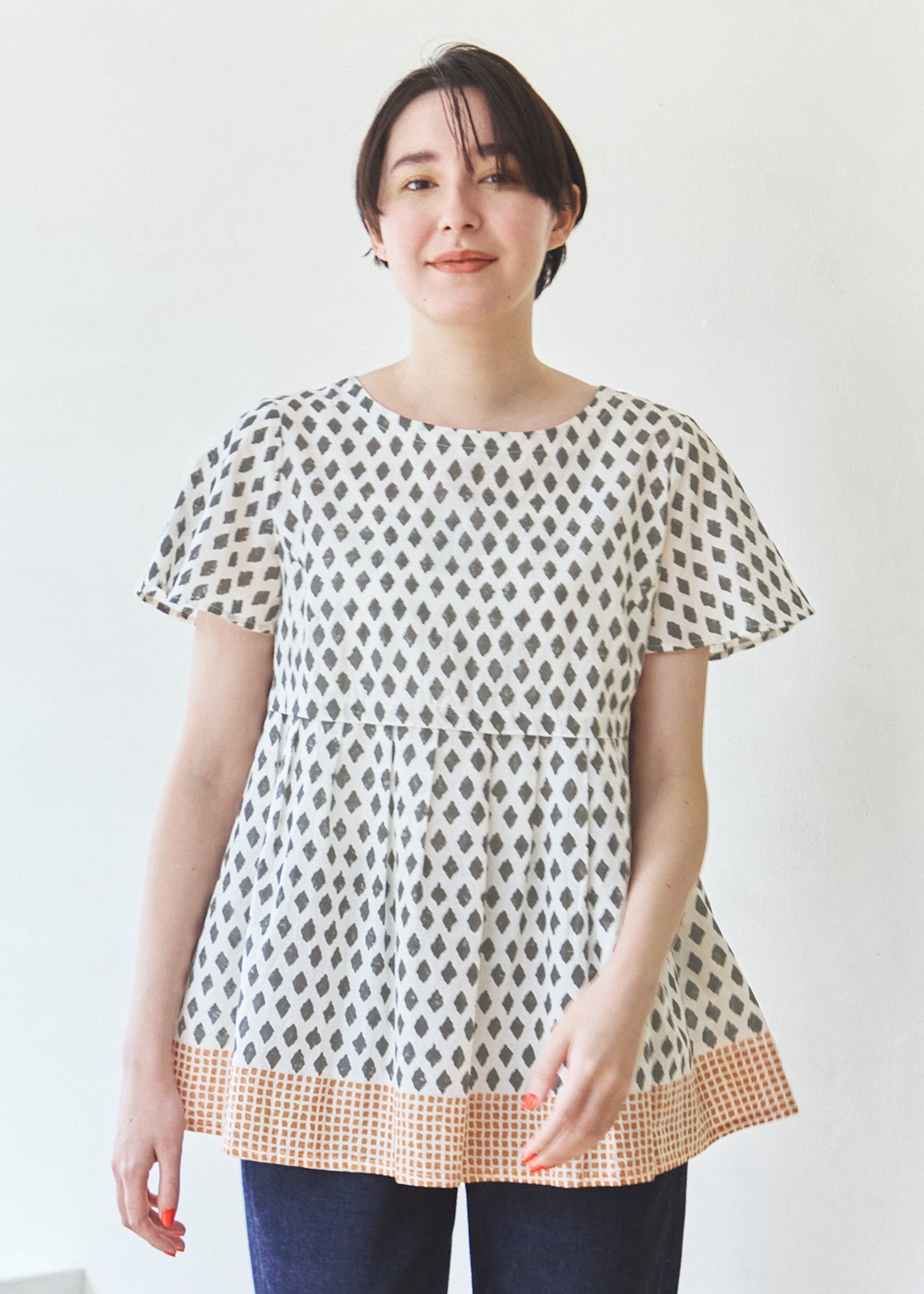 身長：170cm　着用サイズ：M