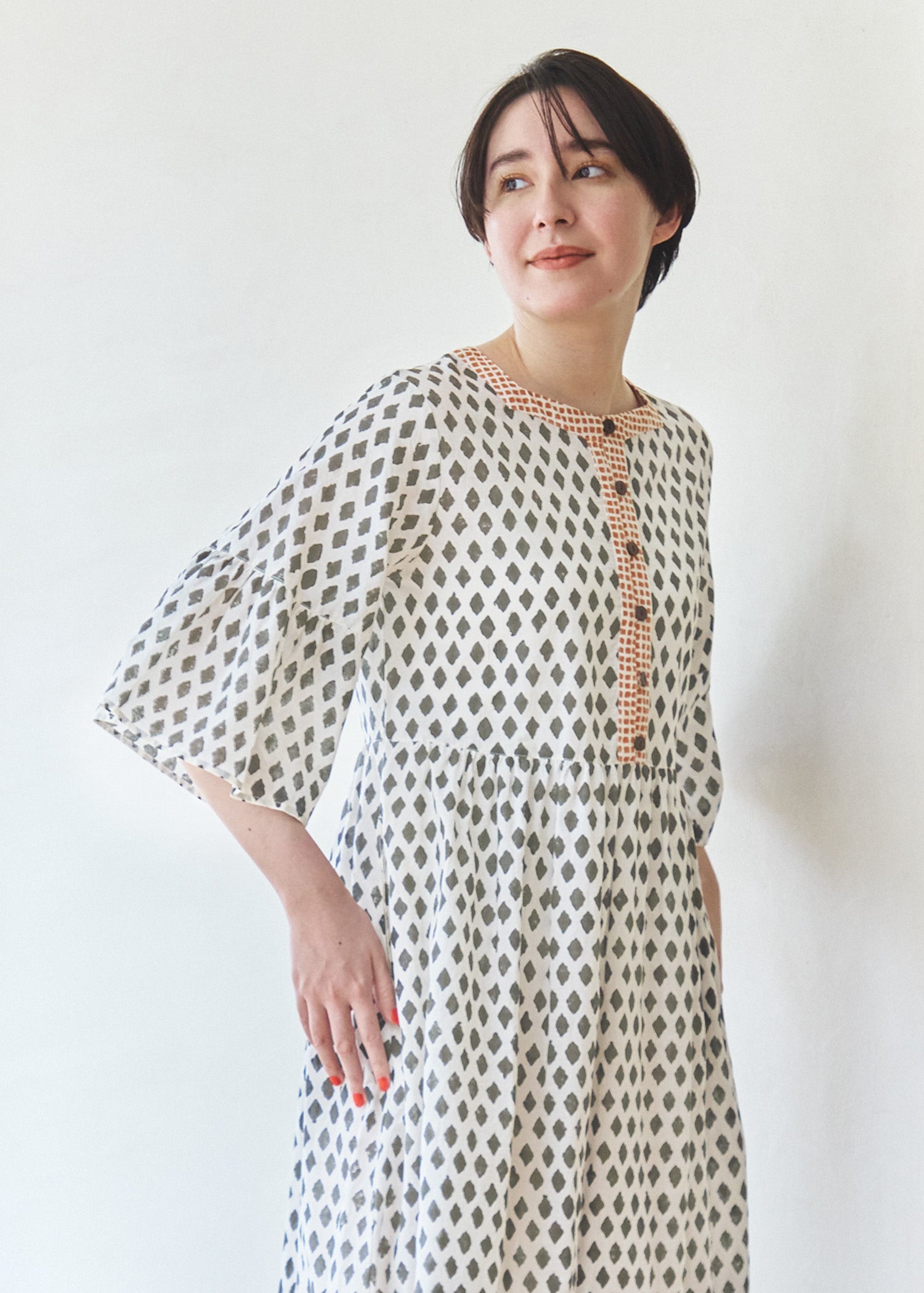 身長：170cm　着用サイズ：M