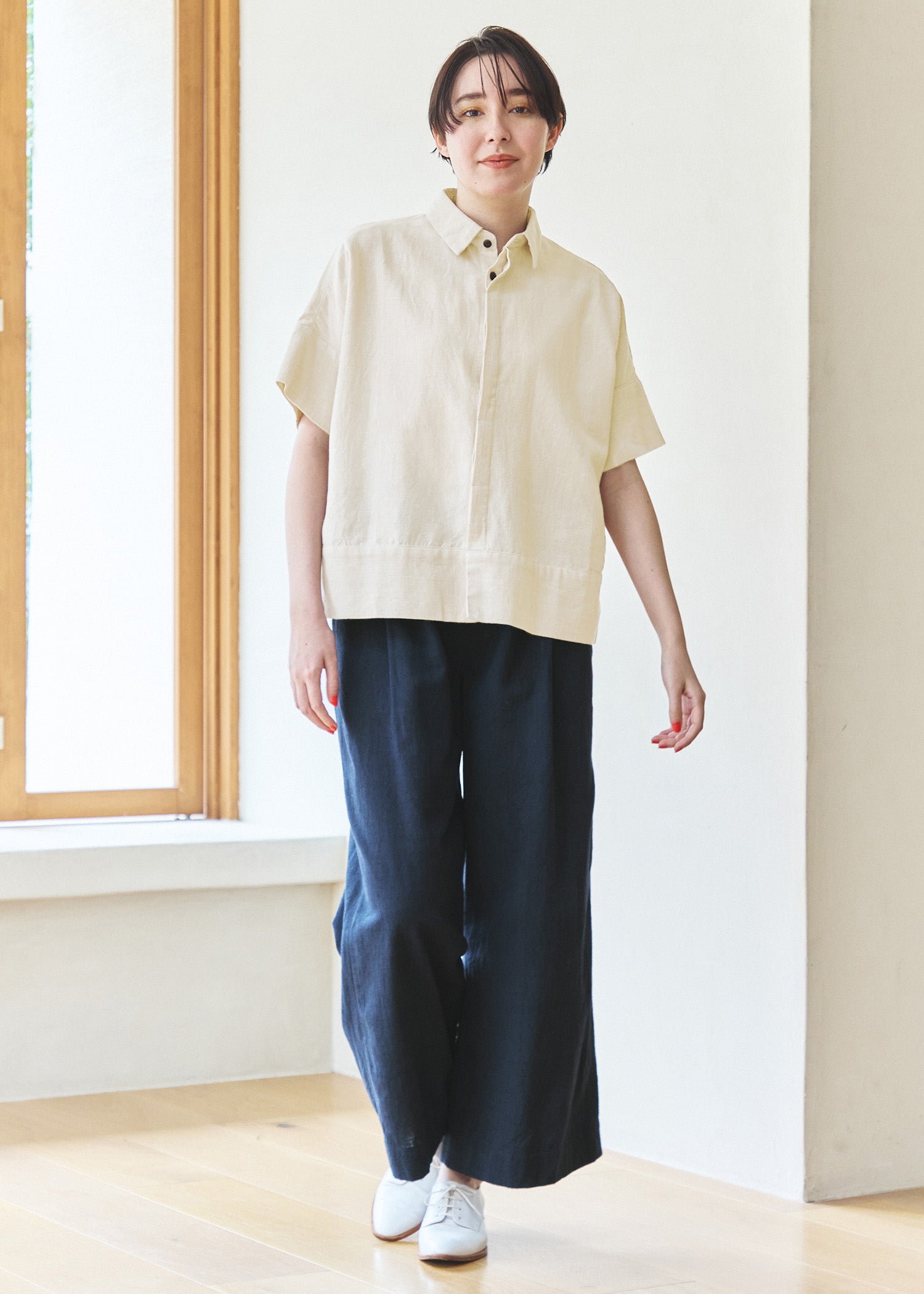 身長：170cm　着用サイズ：M
