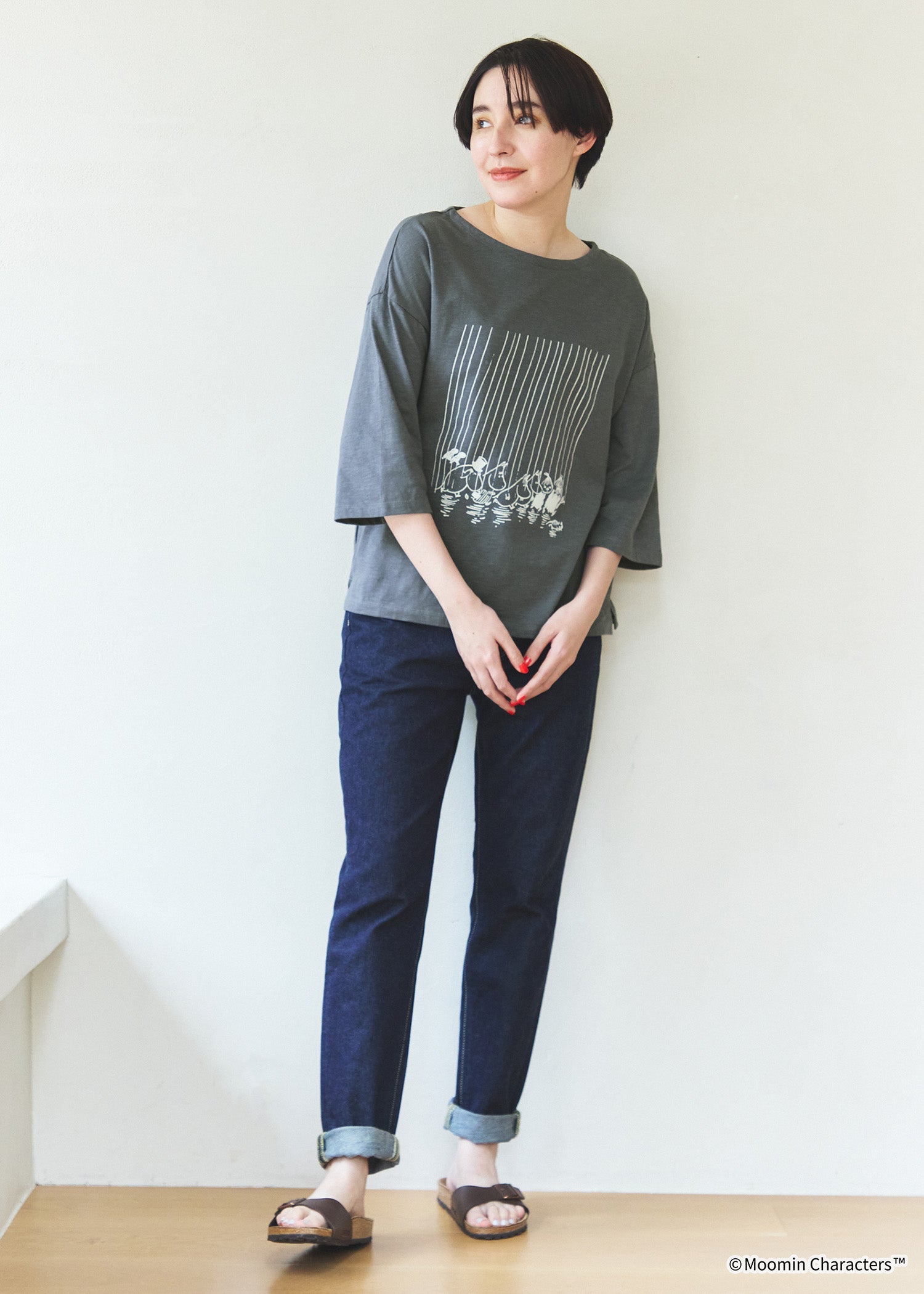 身長：170cm　着用サイズ：M