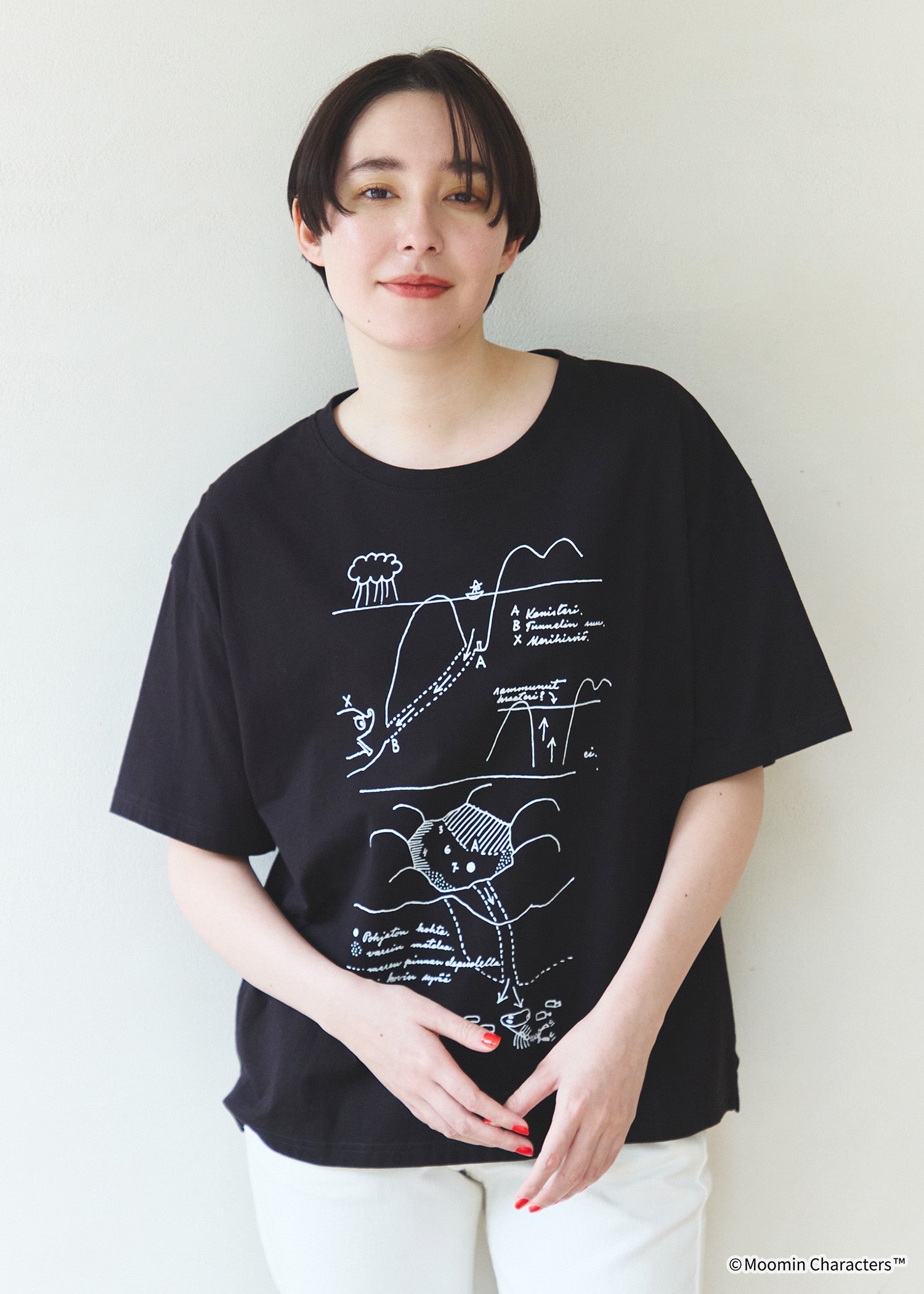 身長：170cm　着用サイズ：M