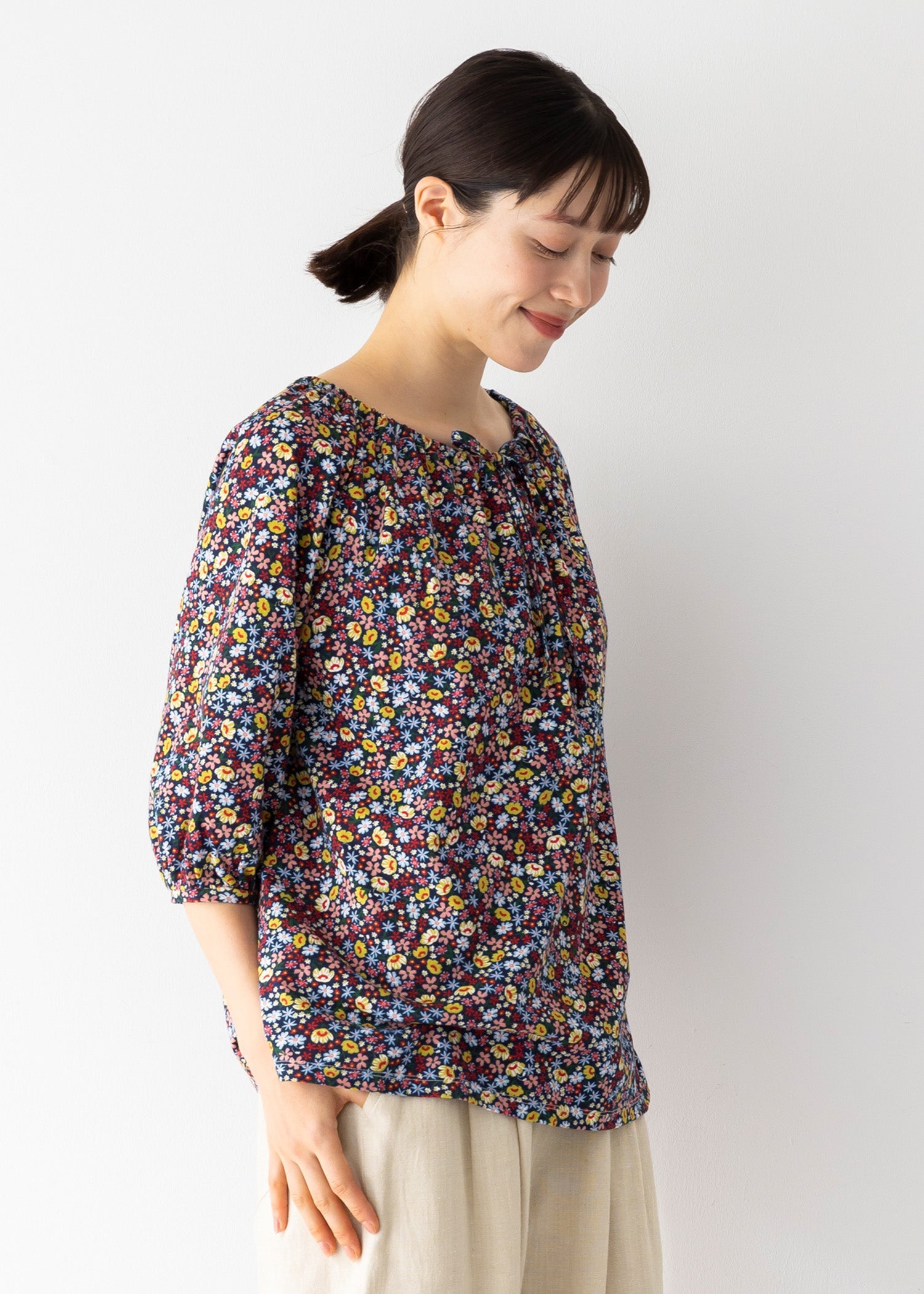 身長：170cm　着用サイズ：M