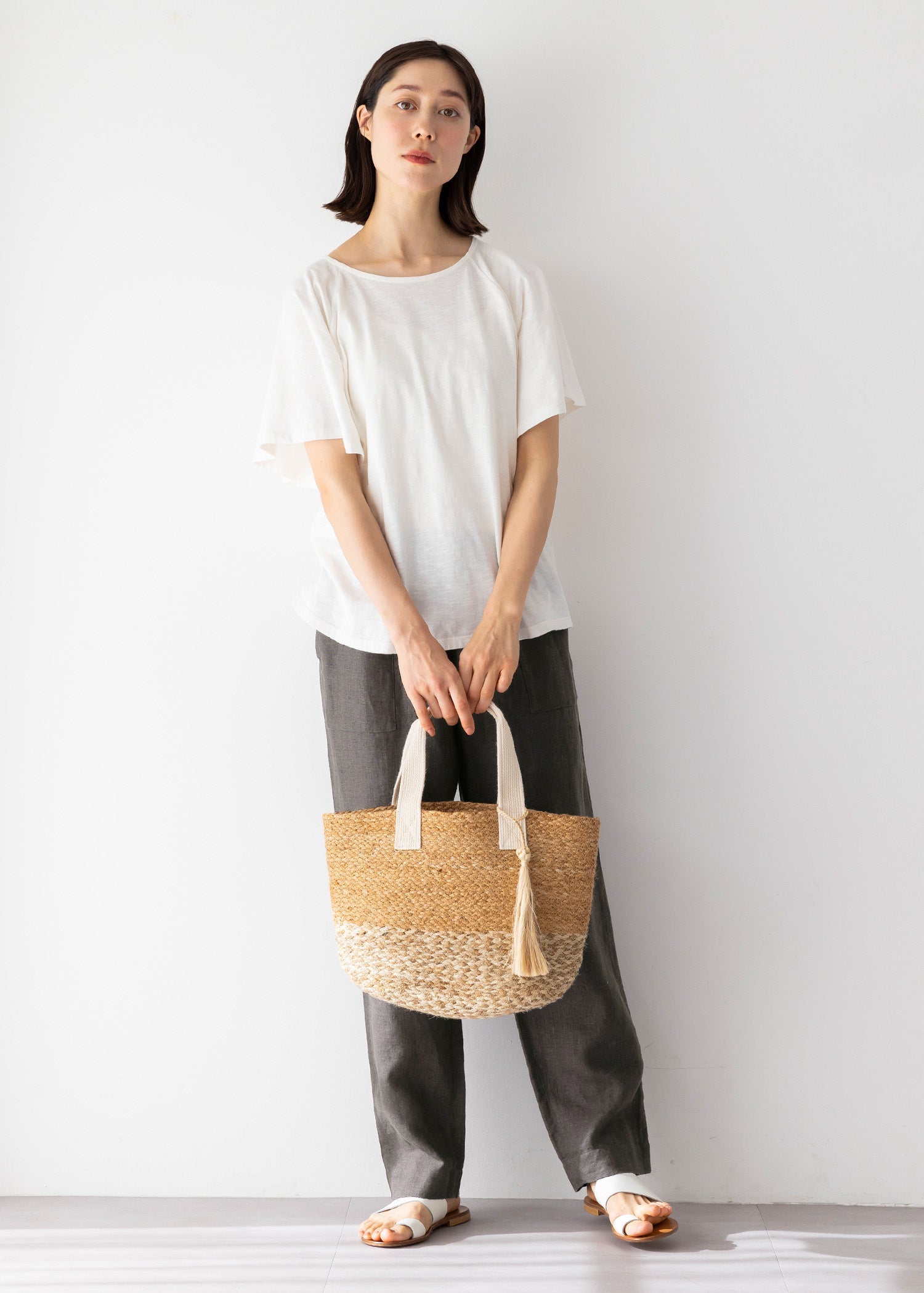 身長：170cm　着用サイズ：M