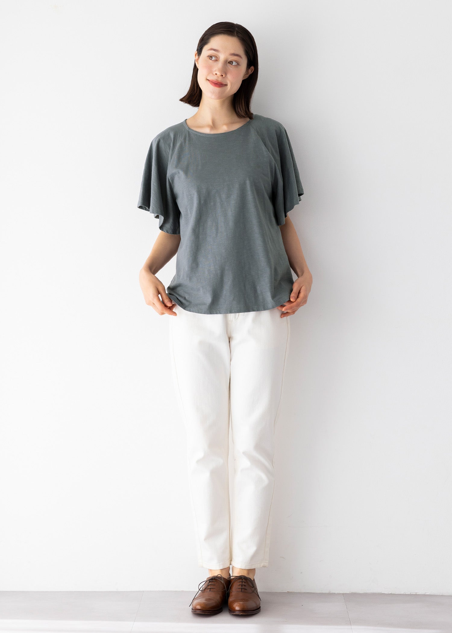 身長：170cm　着用サイズ：M