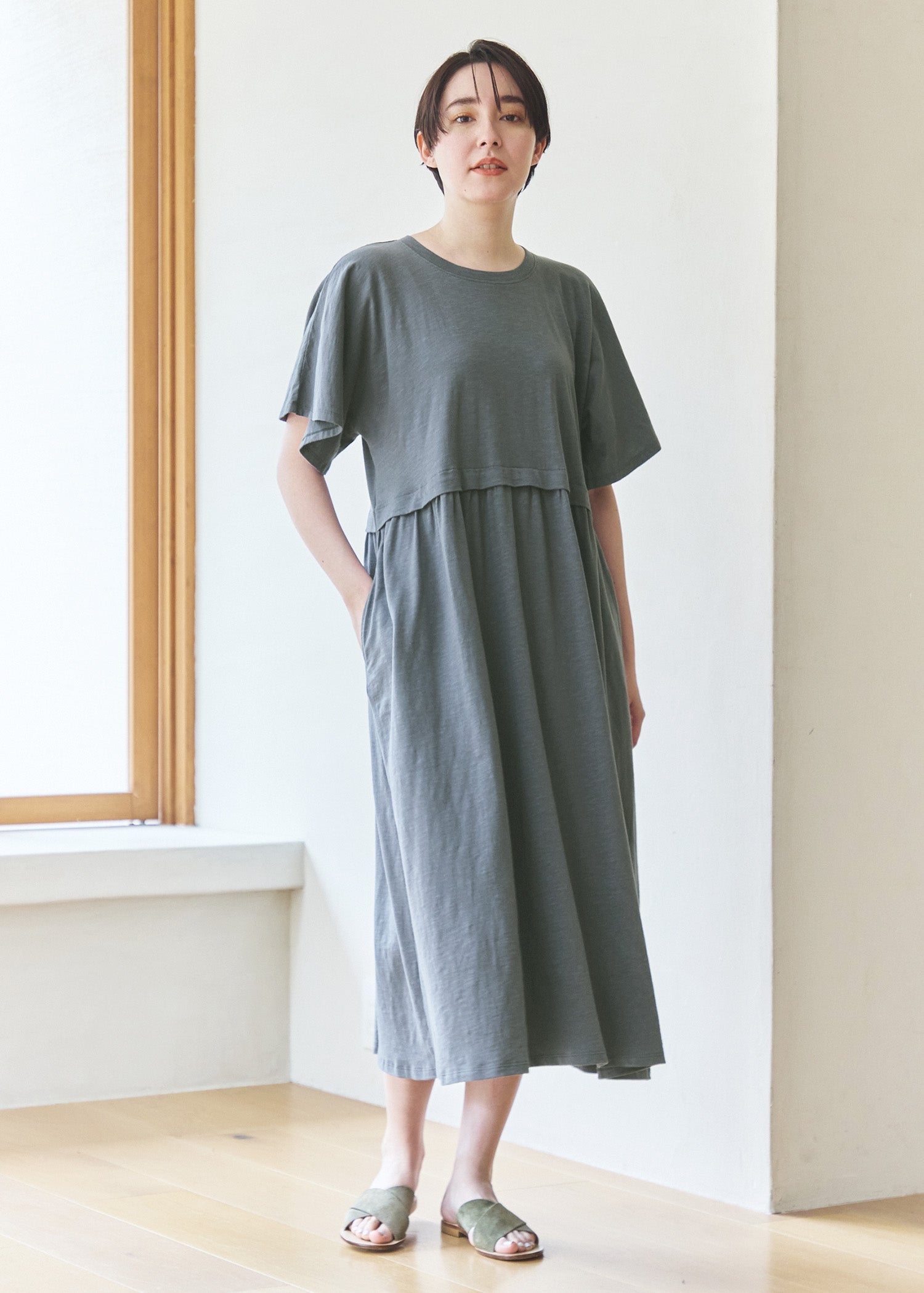 身長：170cm　着用サイズ：M