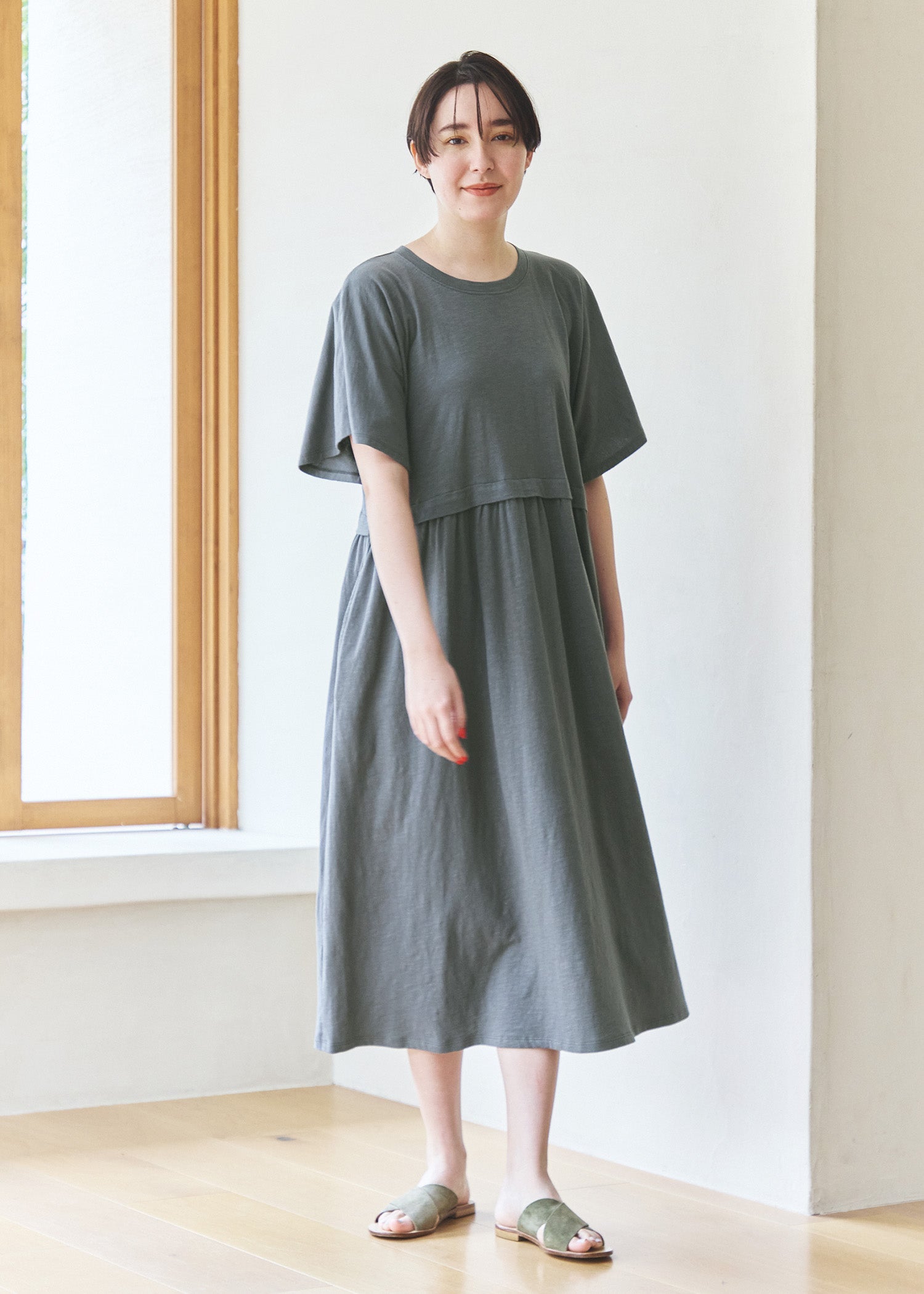 身長：170cm　着用サイズ：M